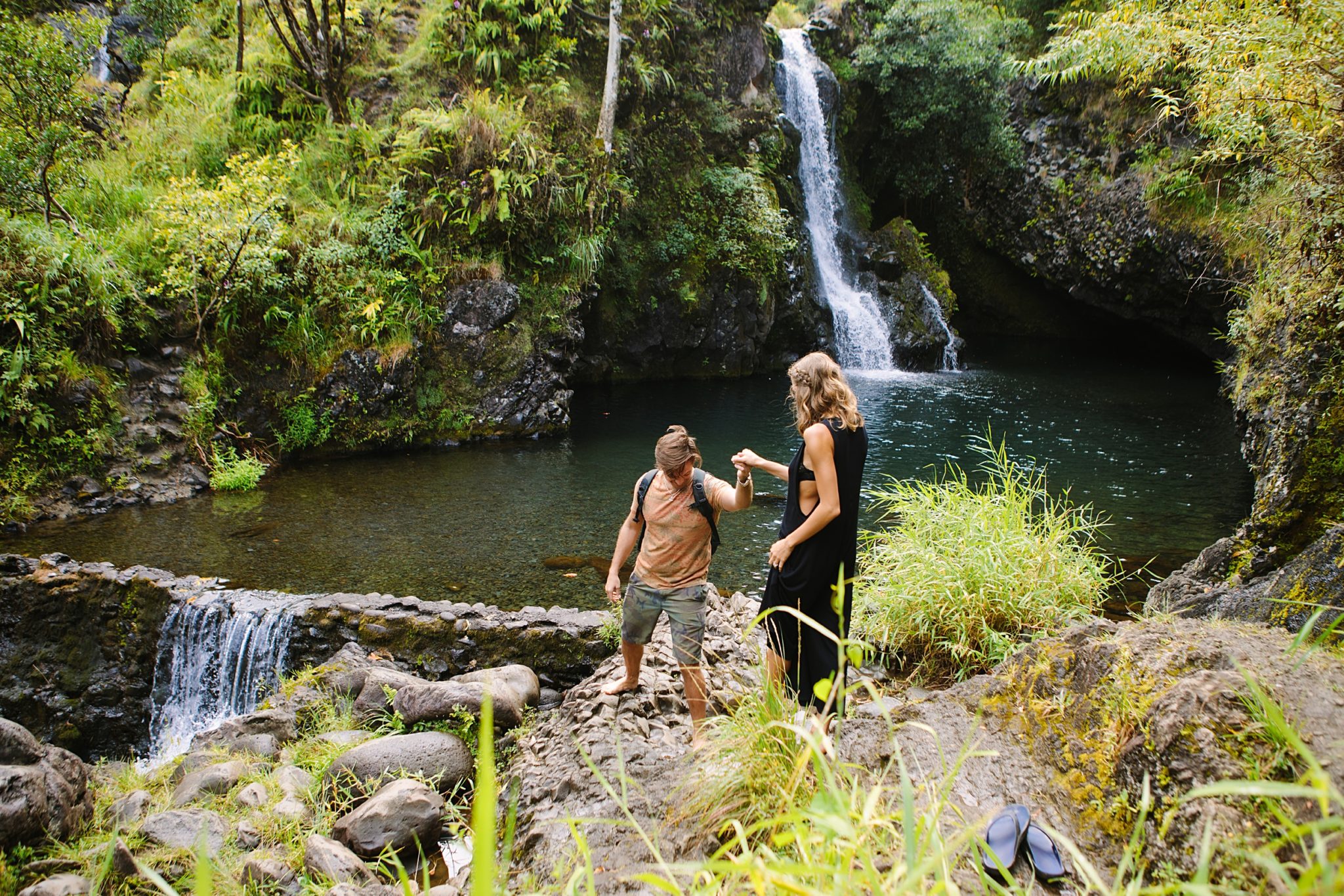 Incredible Road Trip To Hana And Red Sands Beach Elopement In Hawaii