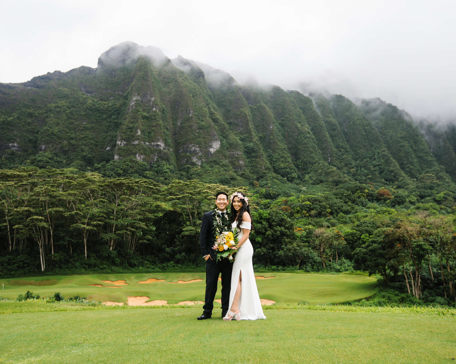 LisaandColin_Instagram-28 Lisa and Colin's Wedding at Ko'olau on O'ahu