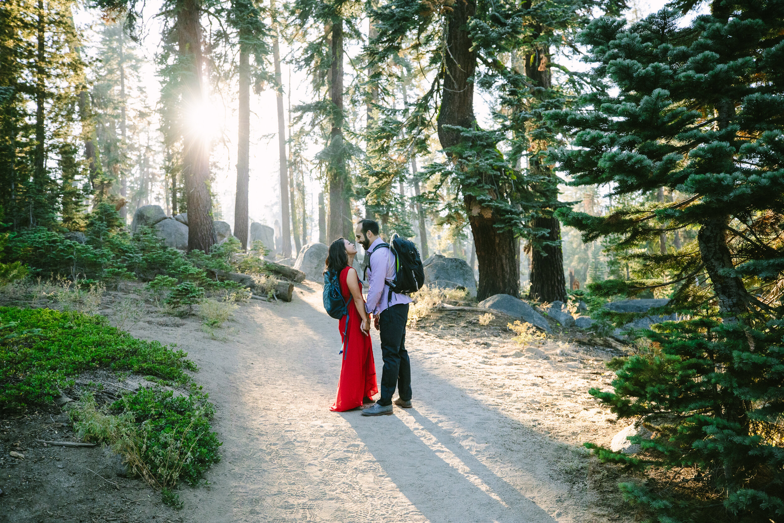 LiandByronEngagementSession-64 Li & Byron's Yosemite Engagement Session & Cookout