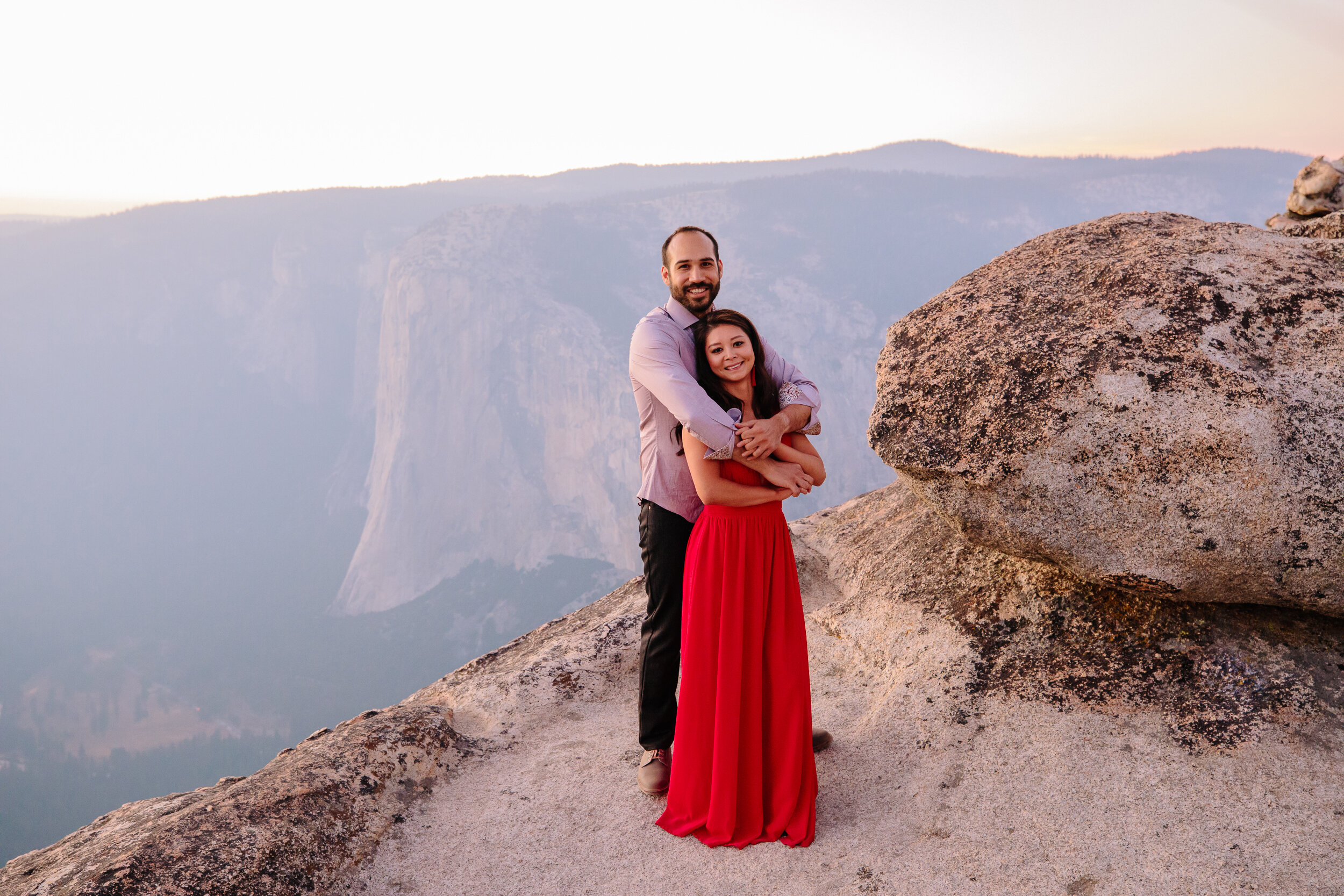 LiandByronEngagementSession-64 Li & Byron's Yosemite Engagement Session & Cookout