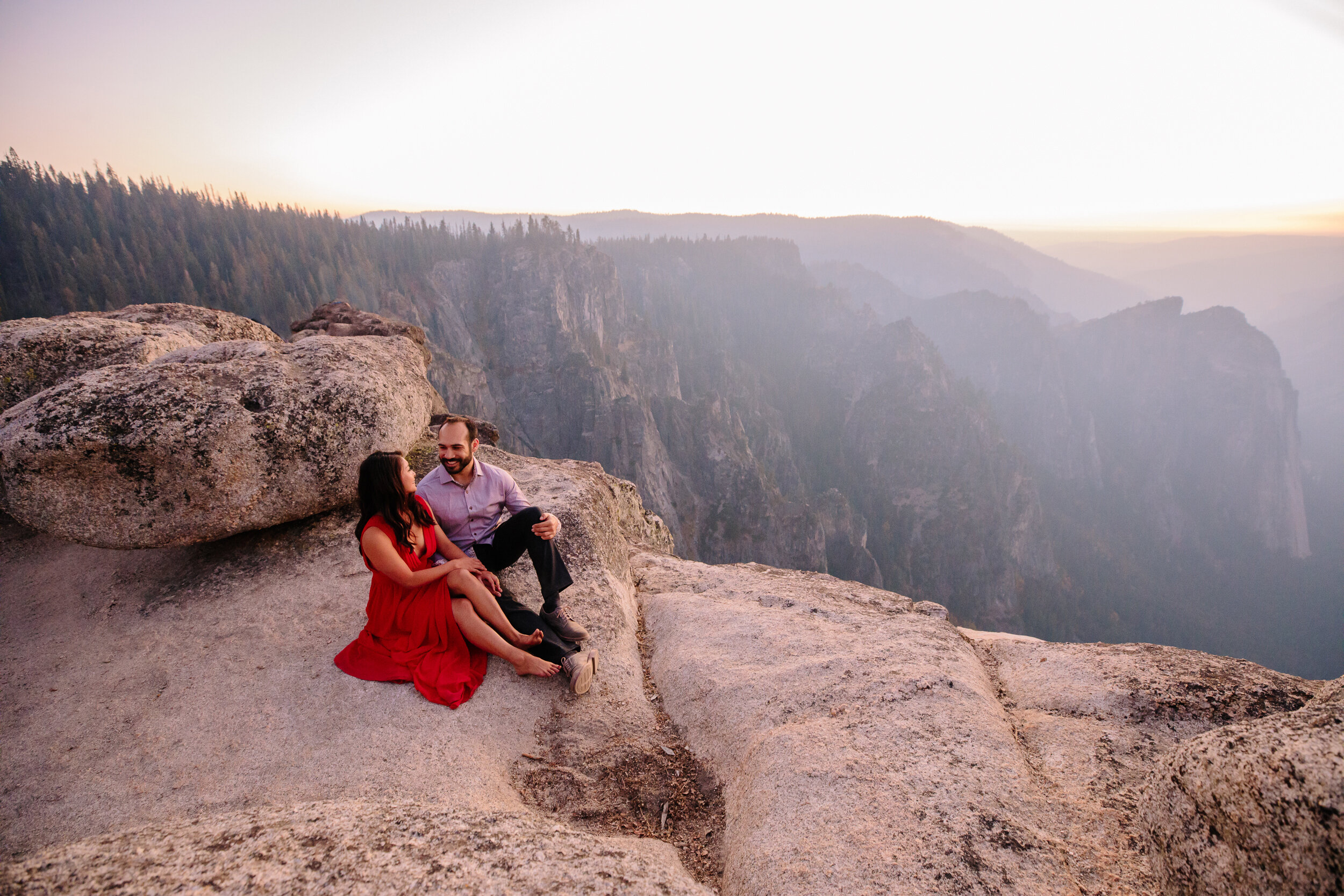 LiandByronEngagementSession-64 Li & Byron's Yosemite Engagement Session & Cookout