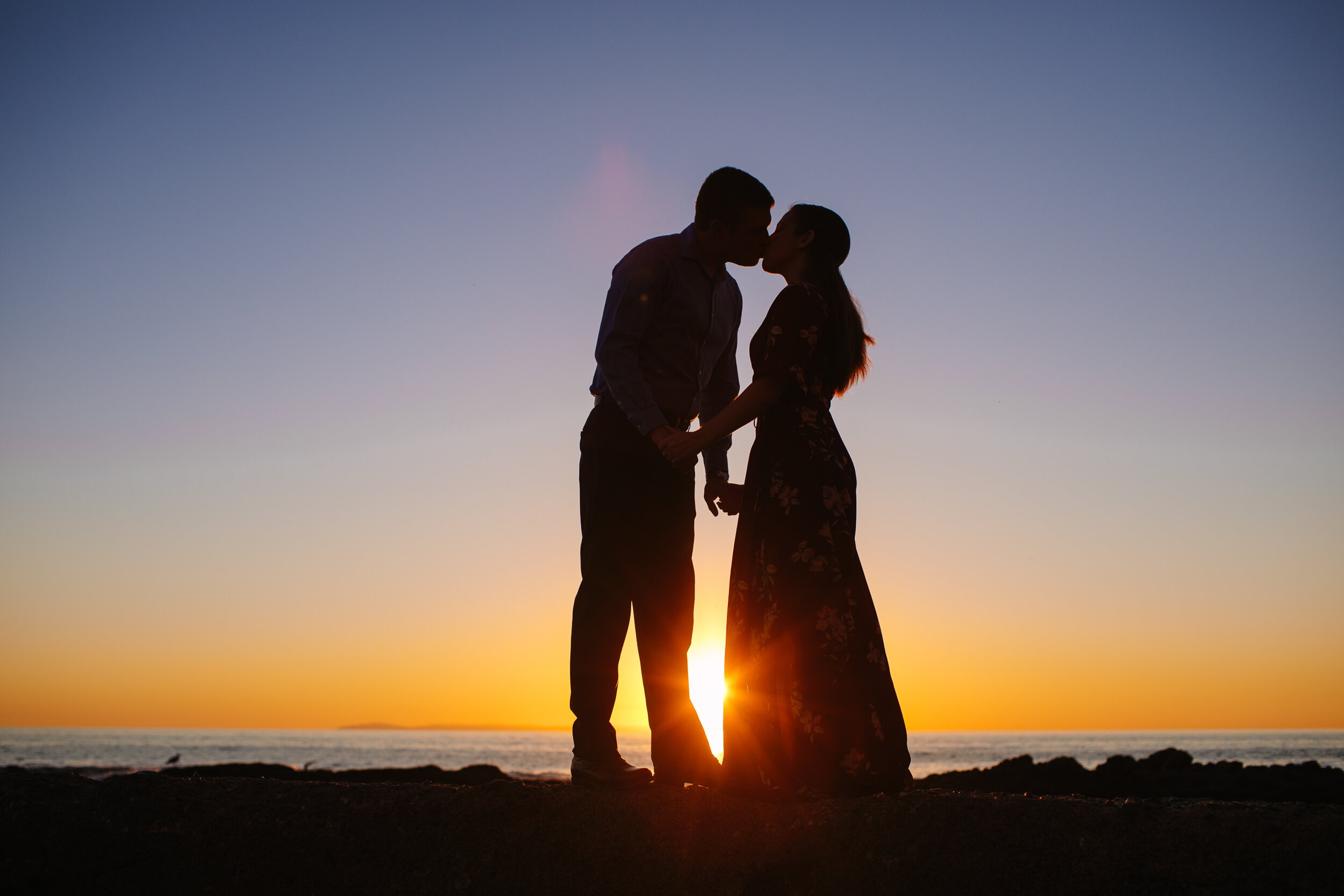 RebeccaandTyler_LagunaBeachEngagementSession-11 10 Tips for a Laguna Beach Engagement Session at Victoria Beach Pirate's Tower | Adventure Wedding Photographer