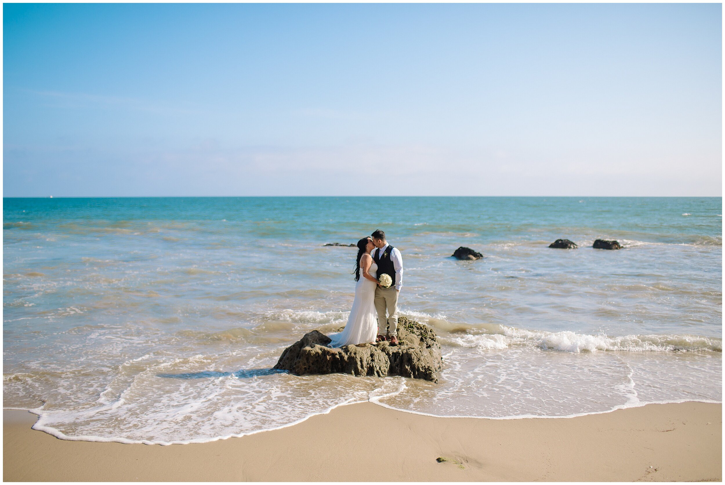 Intimate Elopement at Zuma Beach in Malibu, CA