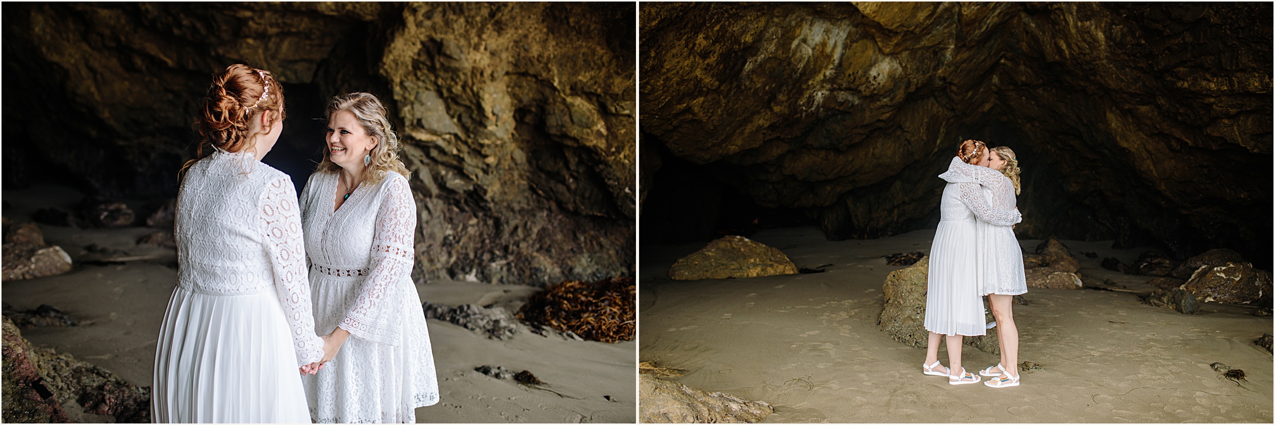 Steff-and-Brittni-Malibu-Elopement-Photographer-Malibu-elopement-locations-Malibu-elopement-packages_0001 El Matador Beach Elopement Adventure In Sea Caves