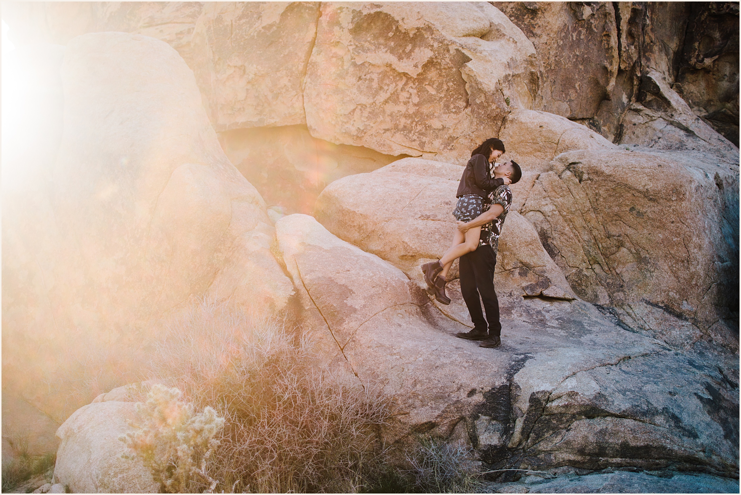 Yong-Jung-and-Tim-Engagement-Session_0042 Beautiful Starry Night Joshua Tree Engagement Session