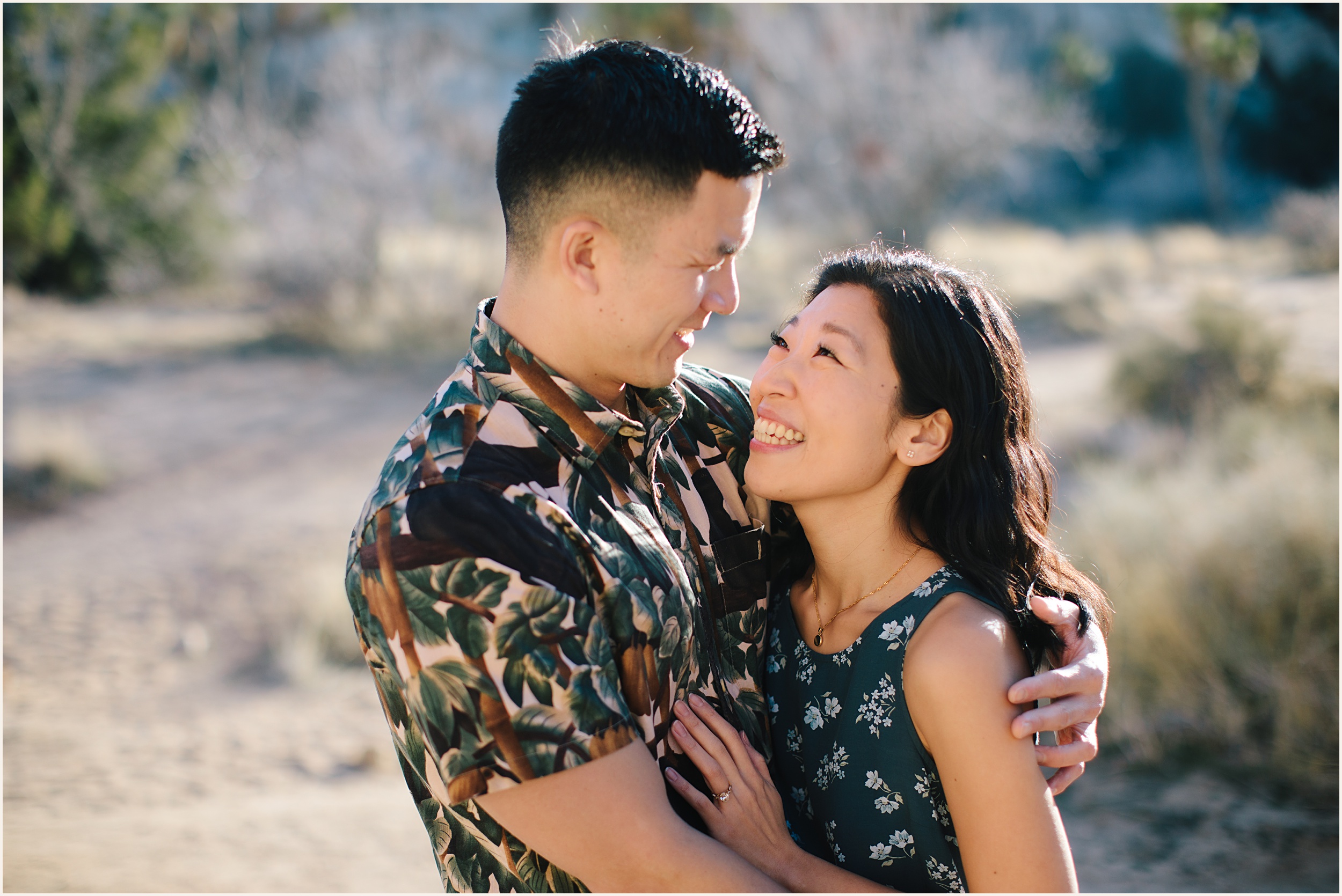 Yong-Jung-and-Tim-Engagement-Session_0042 Beautiful Starry Night Joshua Tree Engagement Session