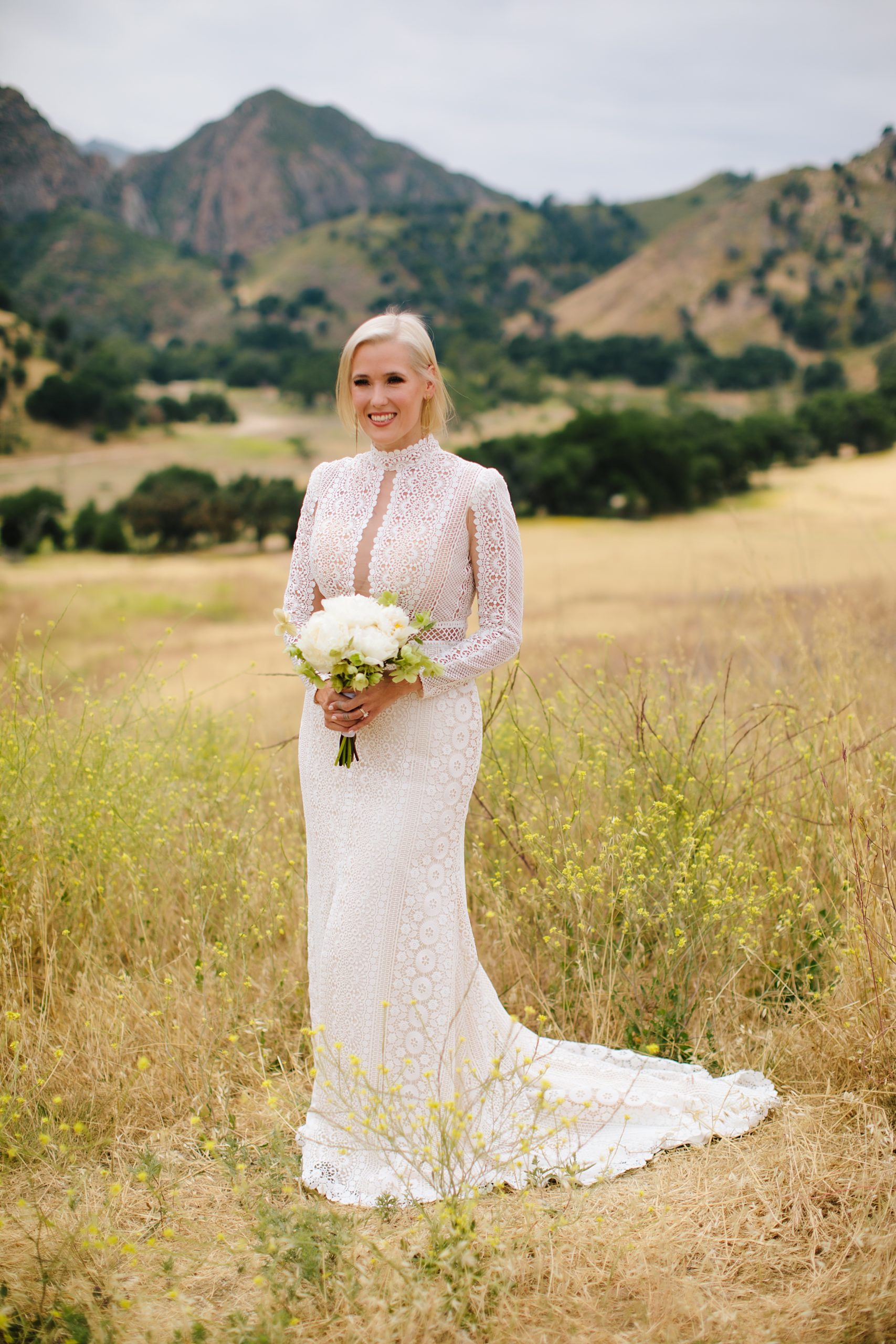 Molly-and-Brian_0021 Simple and Intimate Meadow Wedding with Family in Malibu, CA