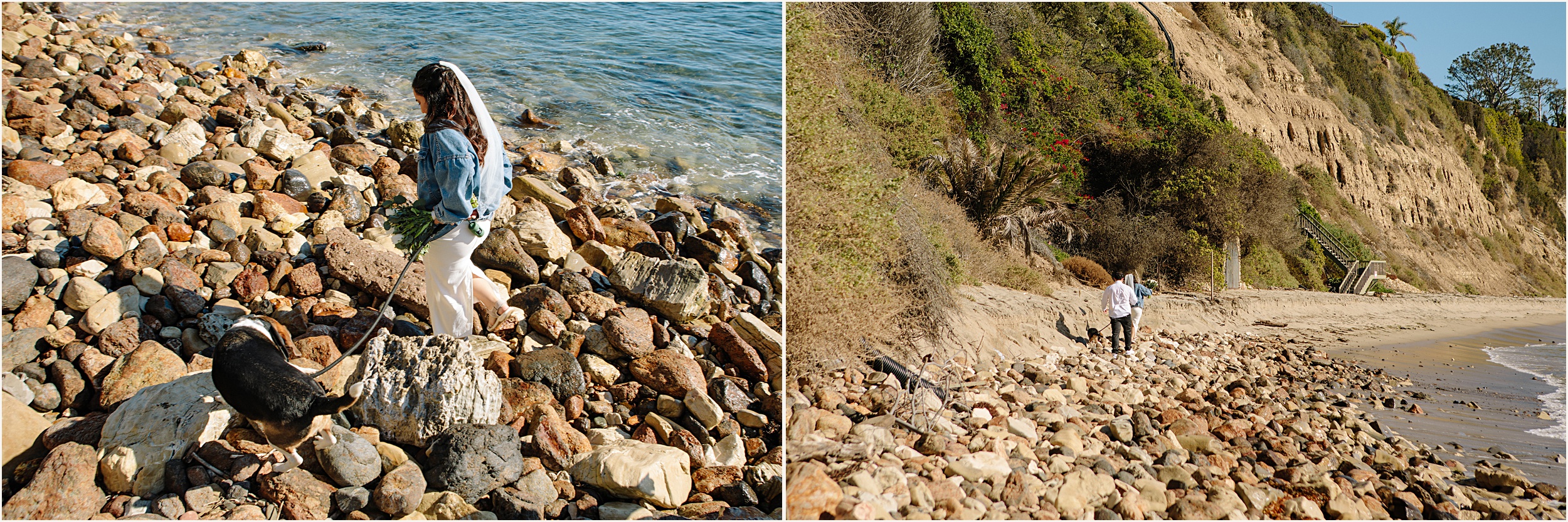 Andrea-and-Anthony-31 Intimate Elopement at Zuma Beach in Malibu, CA | Andrea & Anthony￼