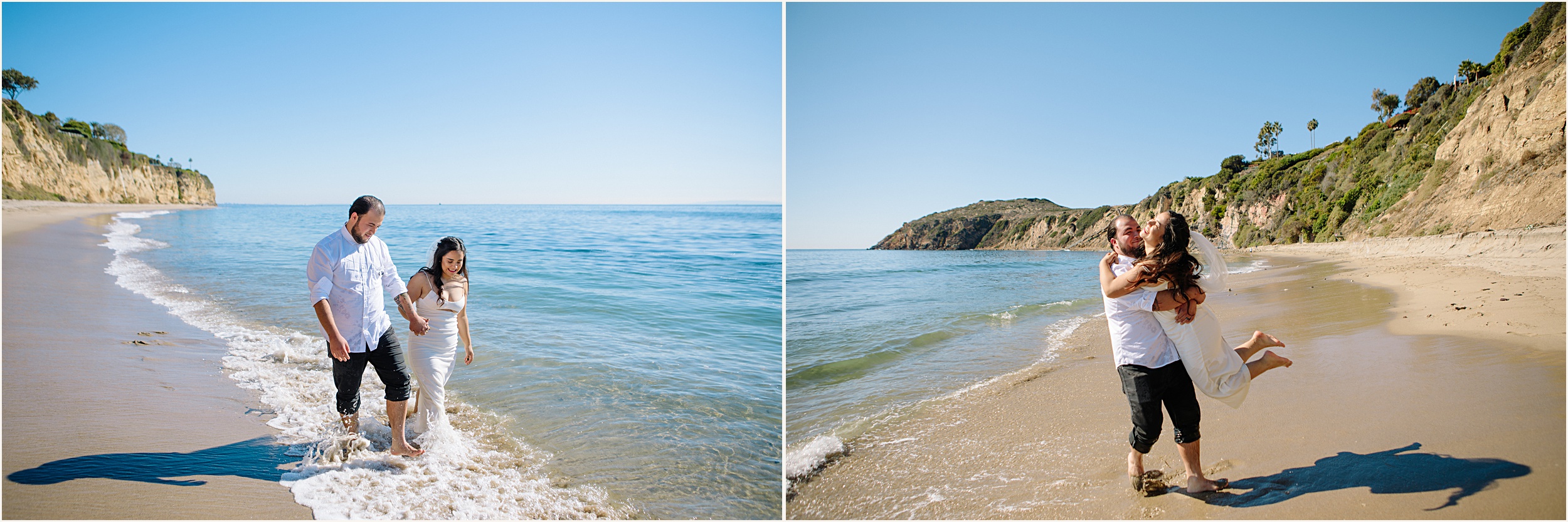 Intimate Elopement at Zuma Beach in Malibu, CA