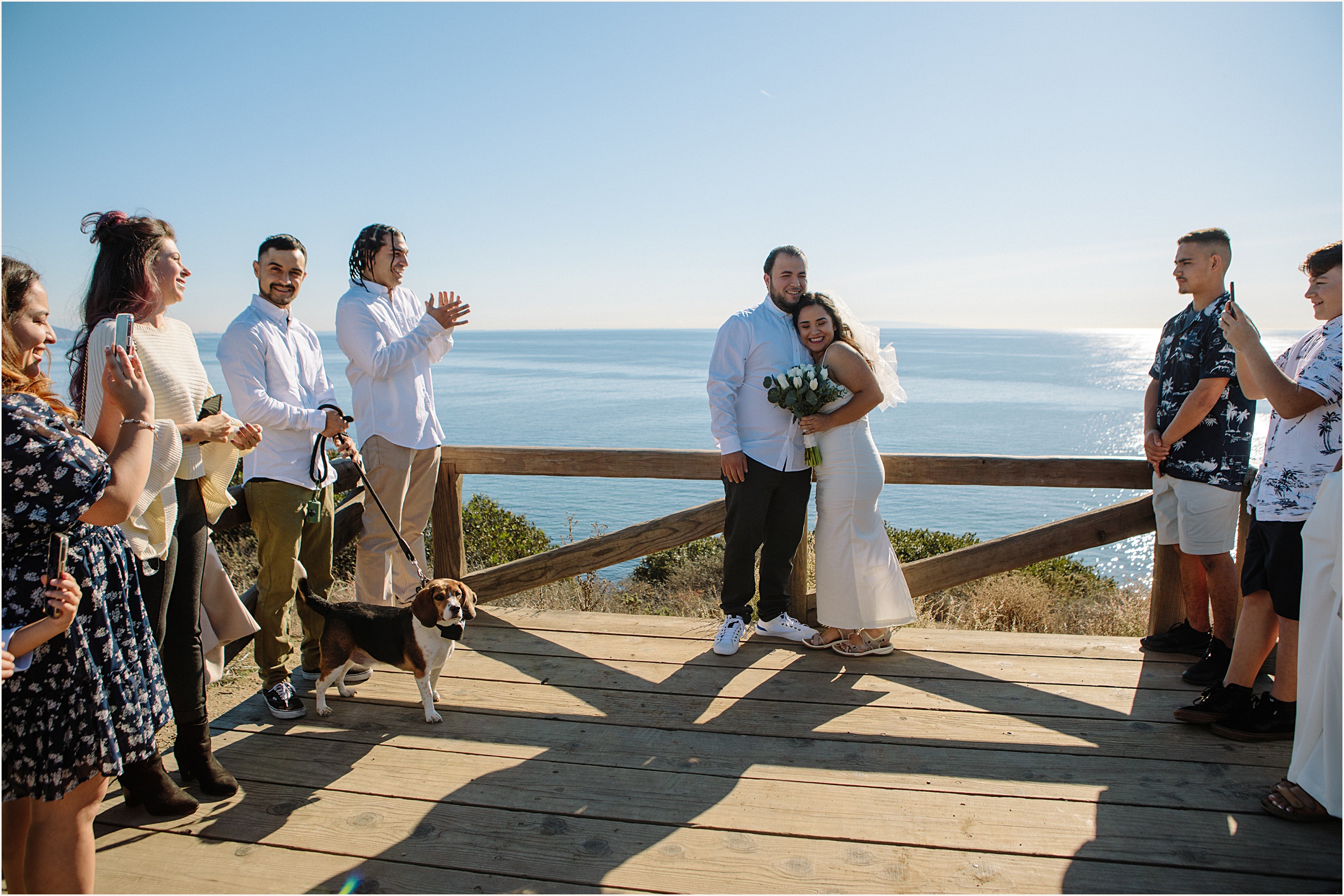 Andrea-and-Anthony-31 Intimate Elopement at Zuma Beach in Malibu, CA | Andrea & Anthony￼