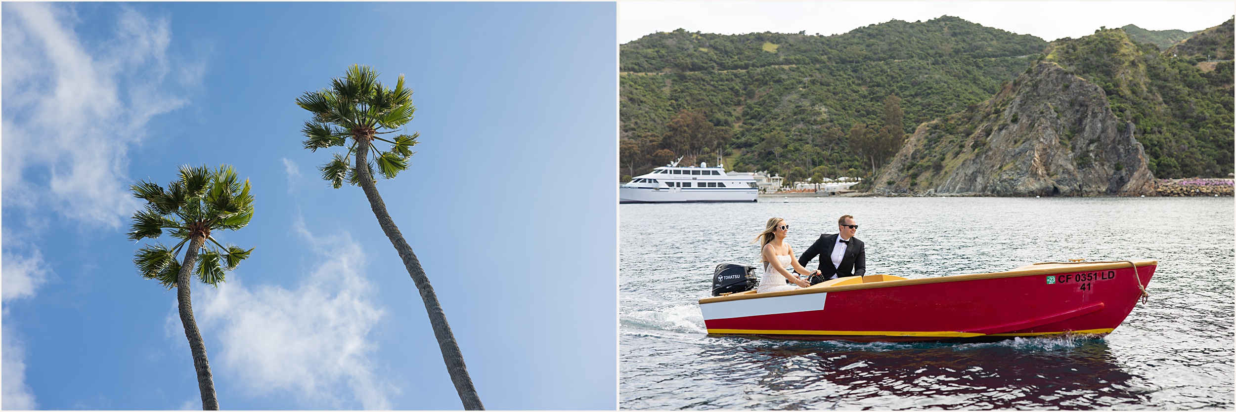 Lexi-and-Cody-3 Art Deco Inspired Adventurous Elopement on Catalina Island // Lexi & Cody