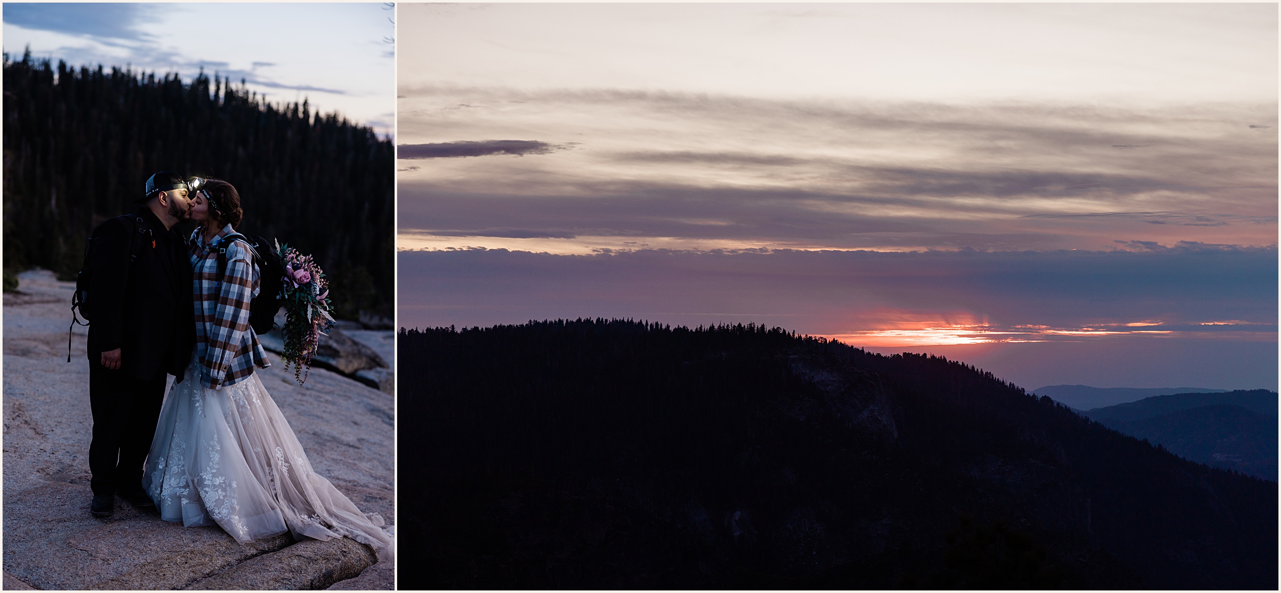 Marissa-and-Kodie_Yosemite-Elopement-Photographer_0010 Spectacular Autumn Sunrise Glacier Point Elopement in Yosemite National Park