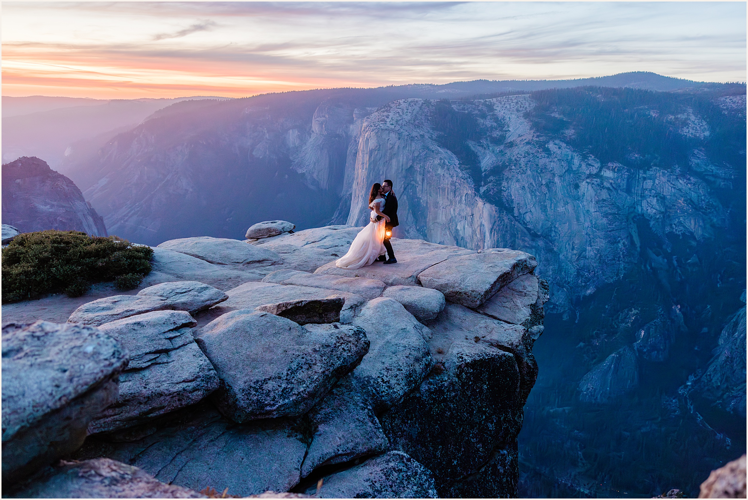 Peter-and-Gen_Yosemite-Elopement-Photographer_0005 Magical Taft Point Yosemite Elopement With Lanterns