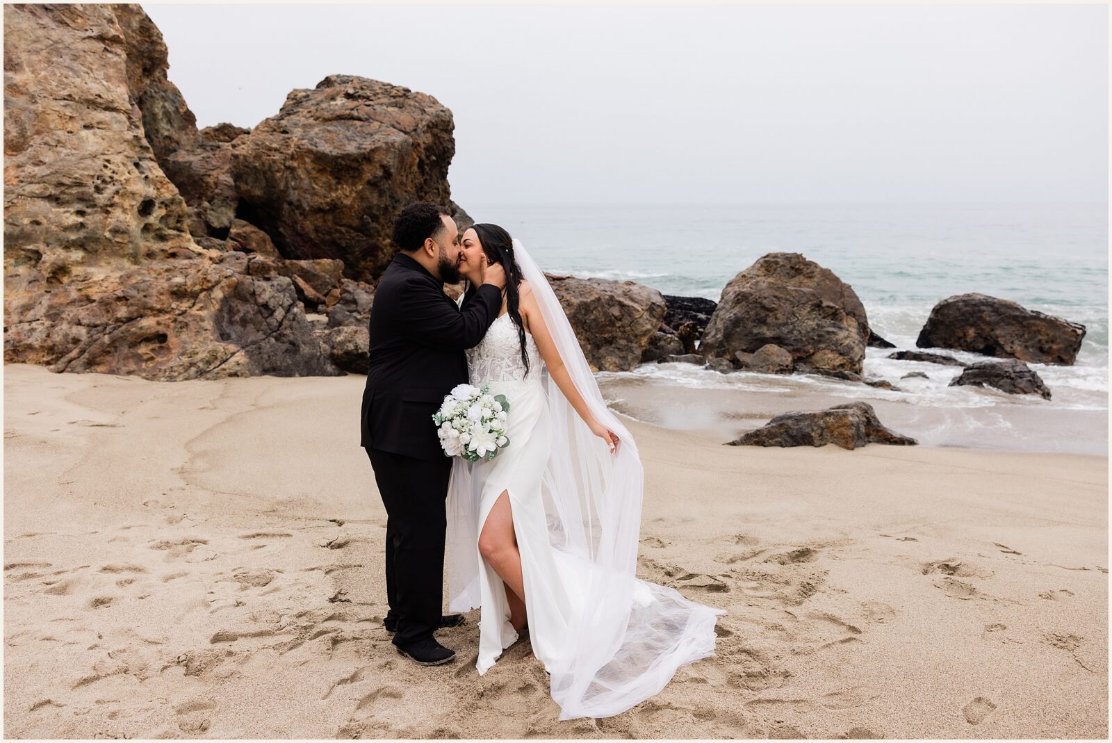 Malibu-Elopement_Abigail-and-Andy_0030 Intimate California Beach Wedding // Abigail & Andy