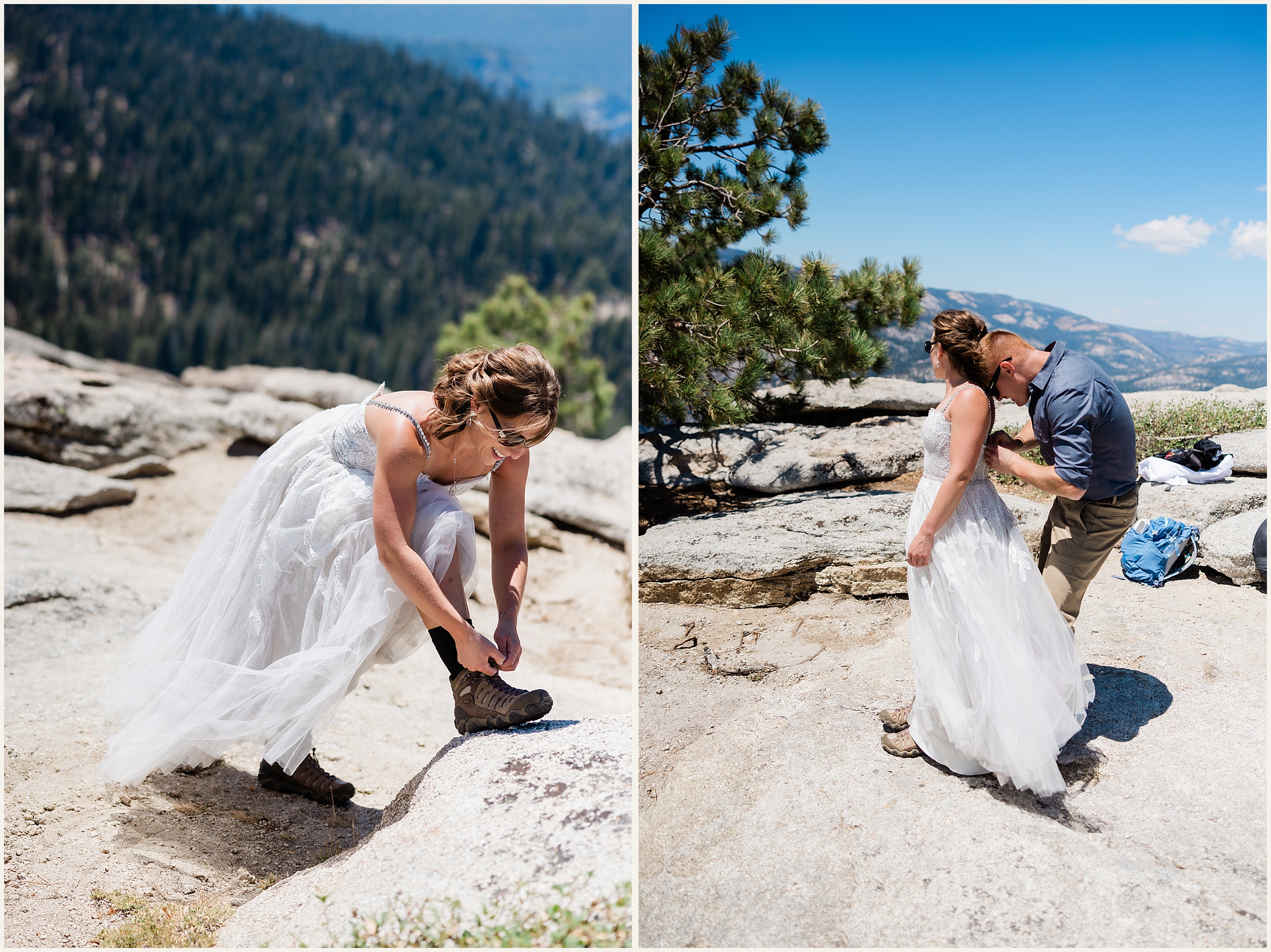 Yosemite-Elopement_Megan-and-Curtis_0043 Yosemite Mountain Hiking Elopement // Megan & Curtis