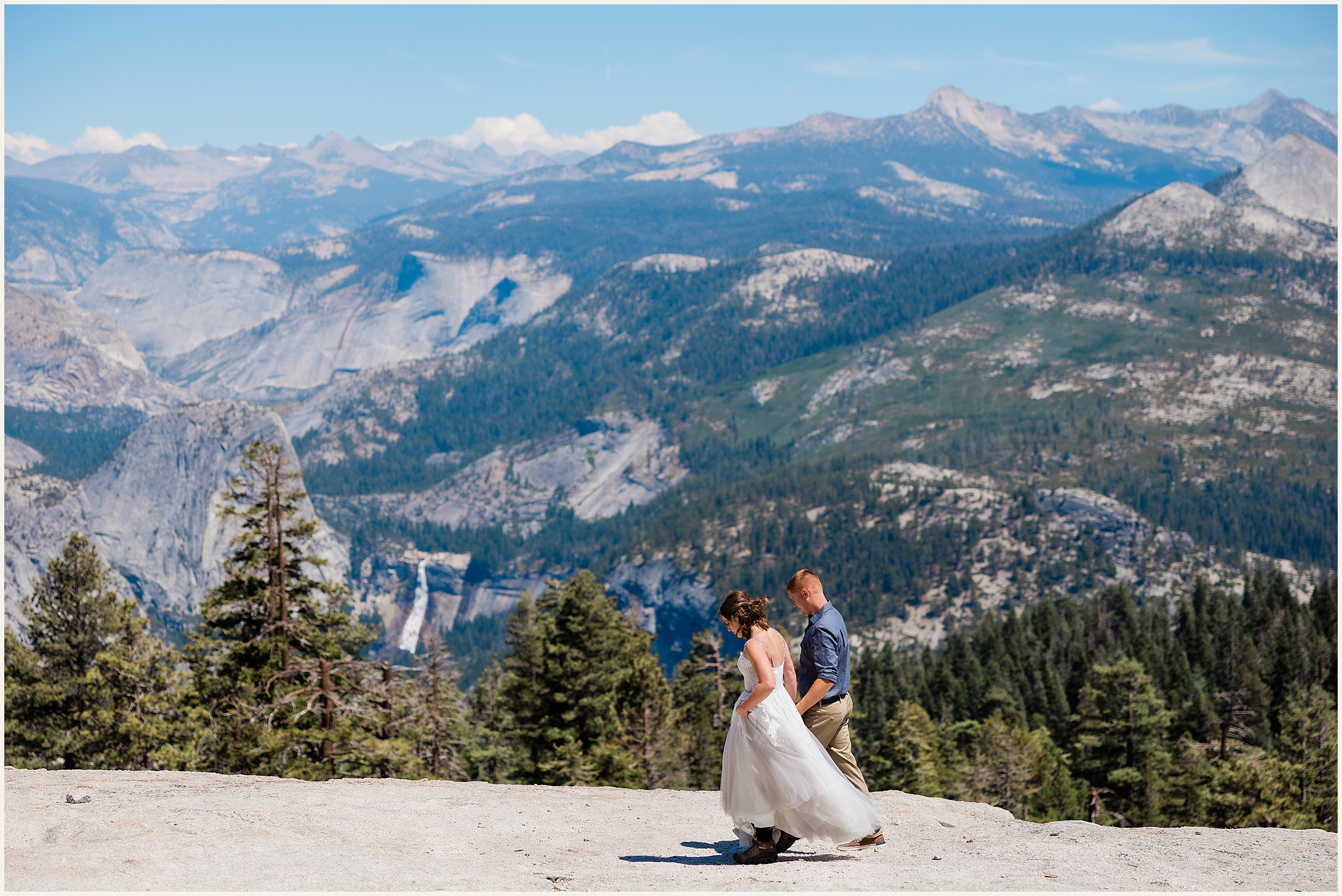 Yosemite-Elopement_Megan-and-Curtis_0043 Yosemite Mountain Hiking Elopement // Megan & Curtis