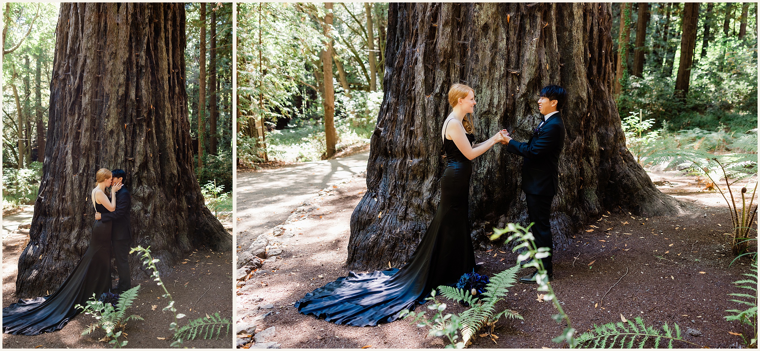 Big-Sur-Elopement_Shelby-and-King_0047 Moody and Elegant Big Sur Elopement in a Black Wedding Dress // Shelby & King