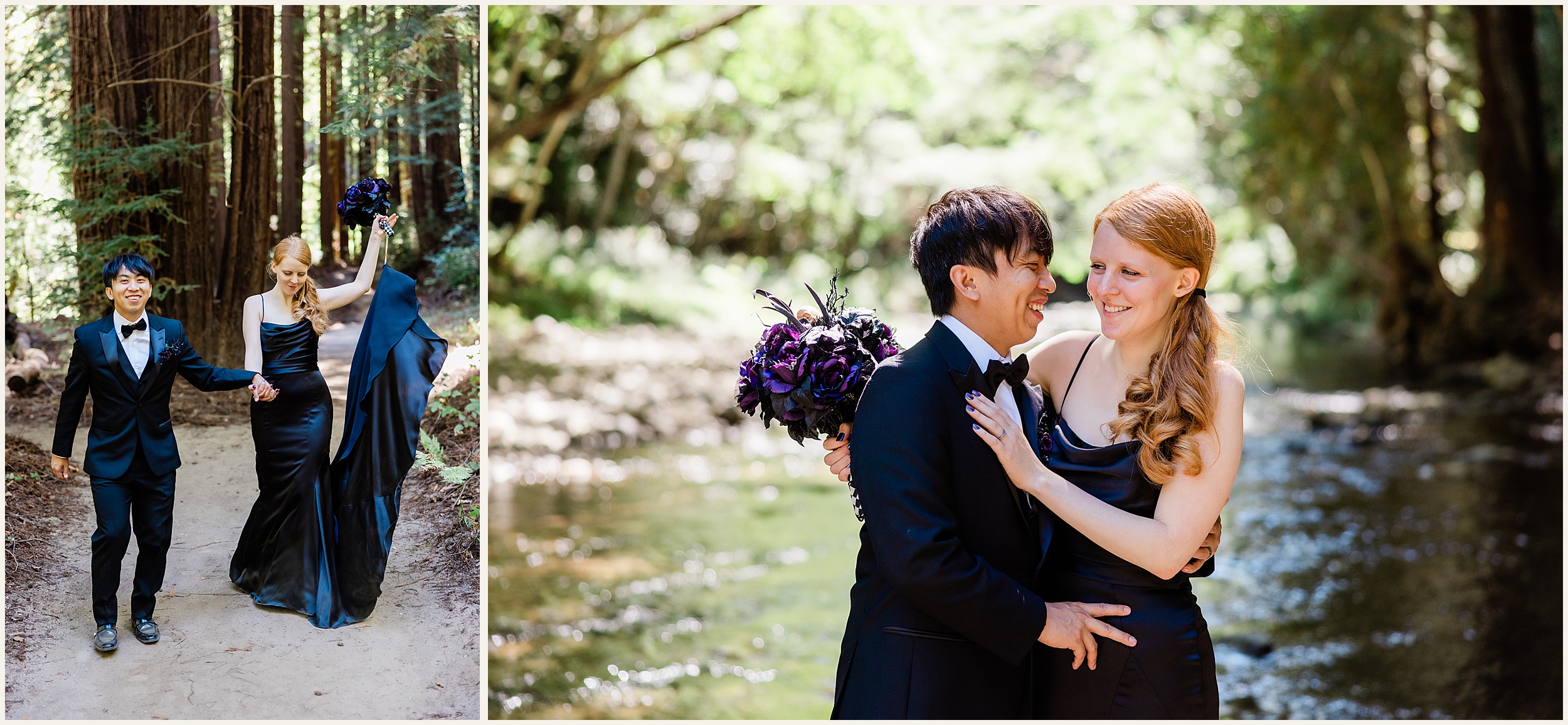 Big-Sur-Elopement_Shelby-and-King_0047 Moody and Elegant Big Sur Elopement in a Black Wedding Dress // Shelby & King