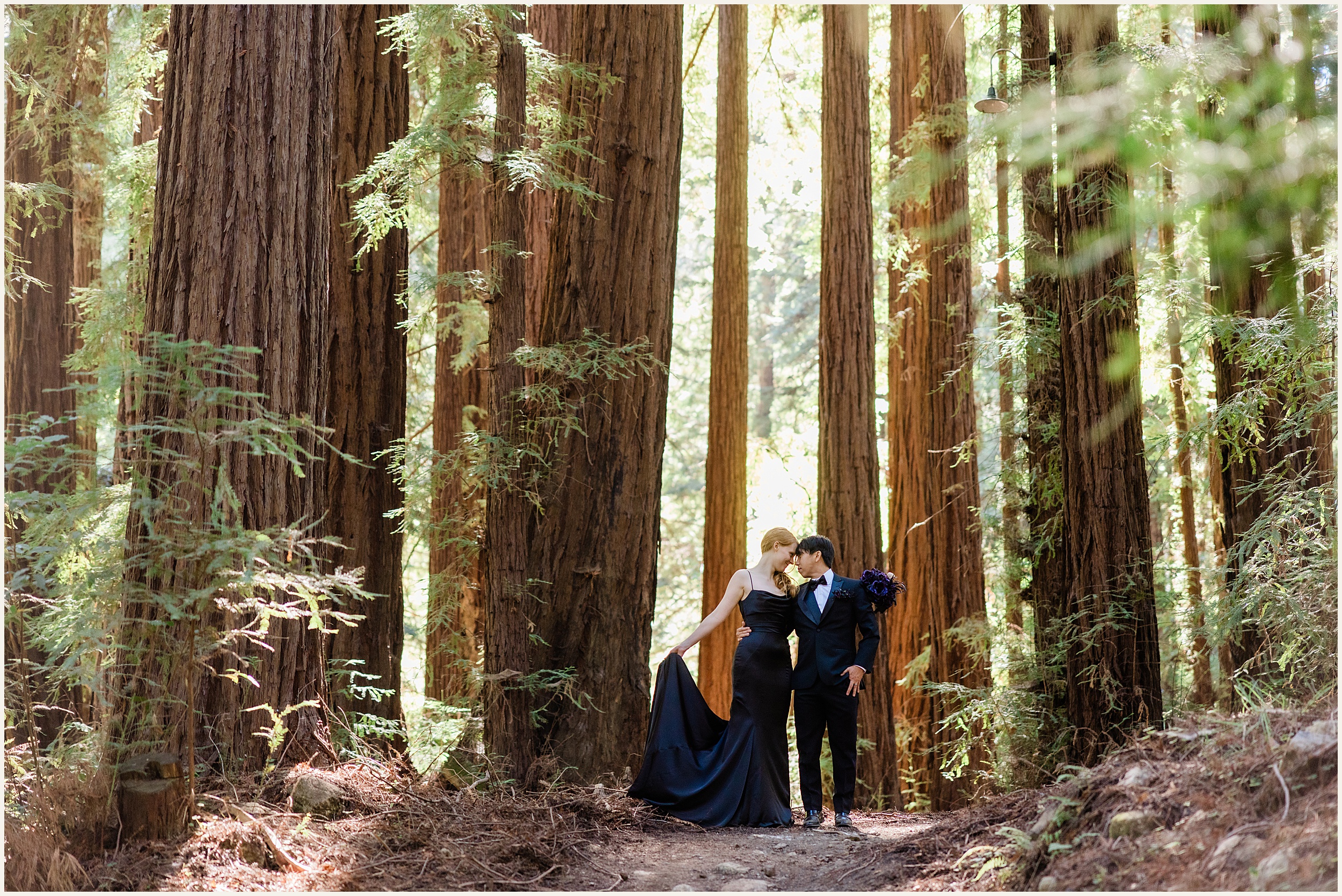 Big-Sur-Elopement_Shelby-and-King_0047 Moody and Elegant Big Sur Elopement in a Black Wedding Dress // Shelby & King