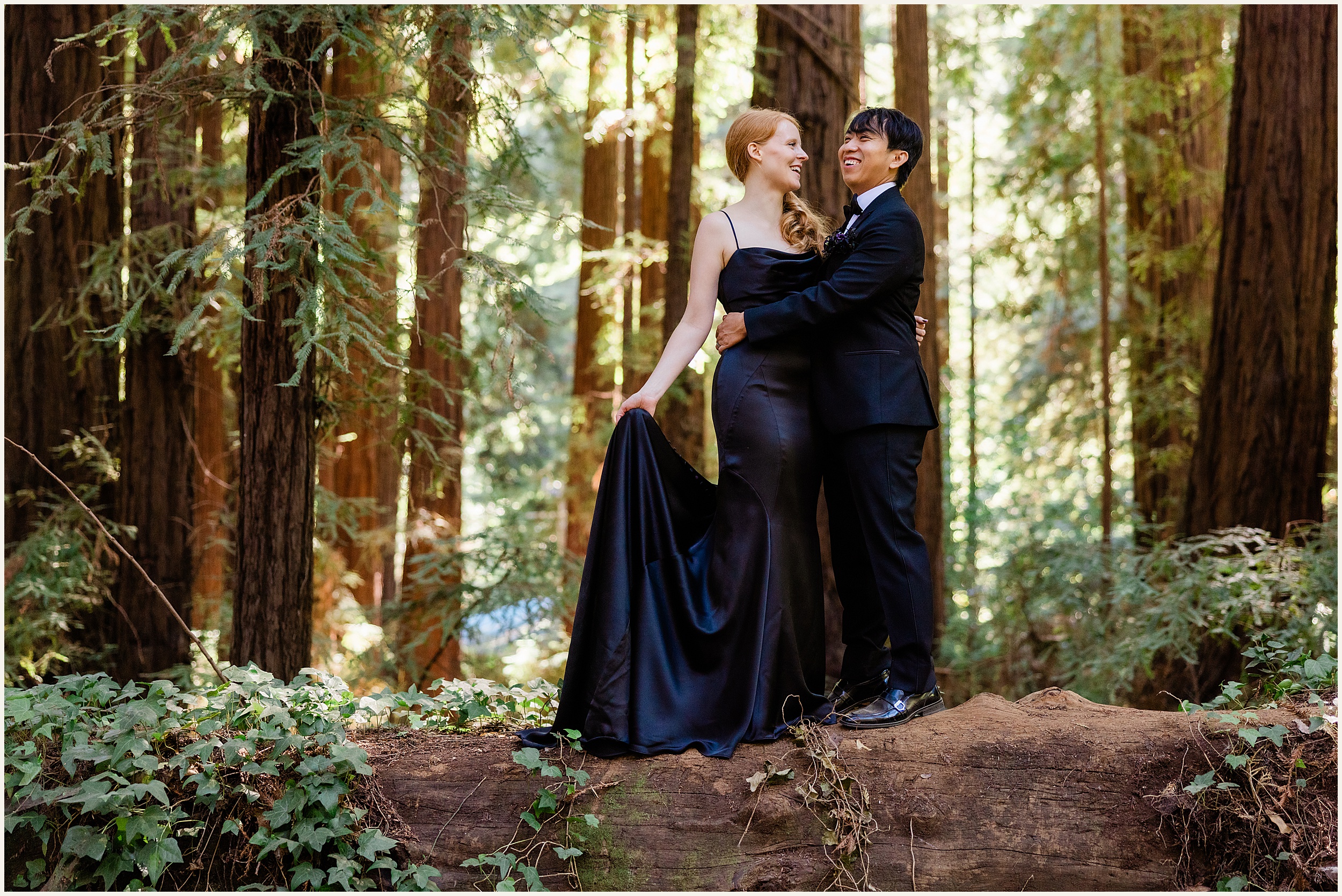 Big-Sur-Elopement_Shelby-and-King_0047 Moody and Elegant Big Sur Elopement in a Black Wedding Dress // Shelby & King