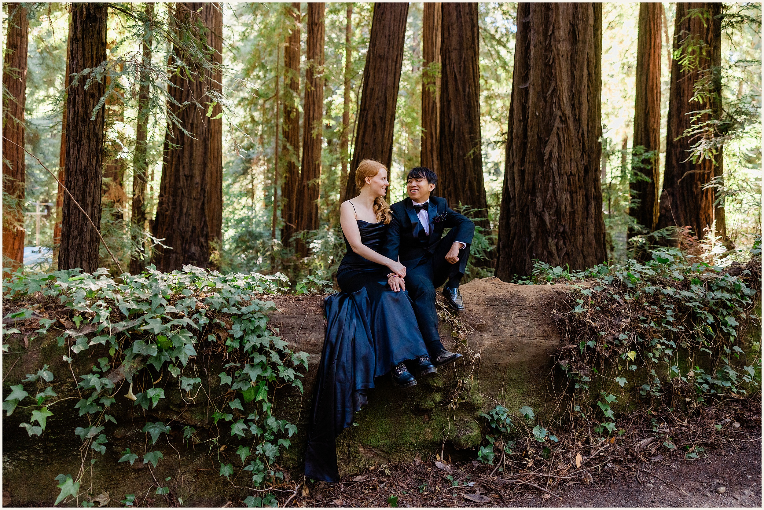 Big-Sur-Elopement_Shelby-and-King_0047 Moody and Elegant Big Sur Elopement in a Black Wedding Dress // Shelby & King