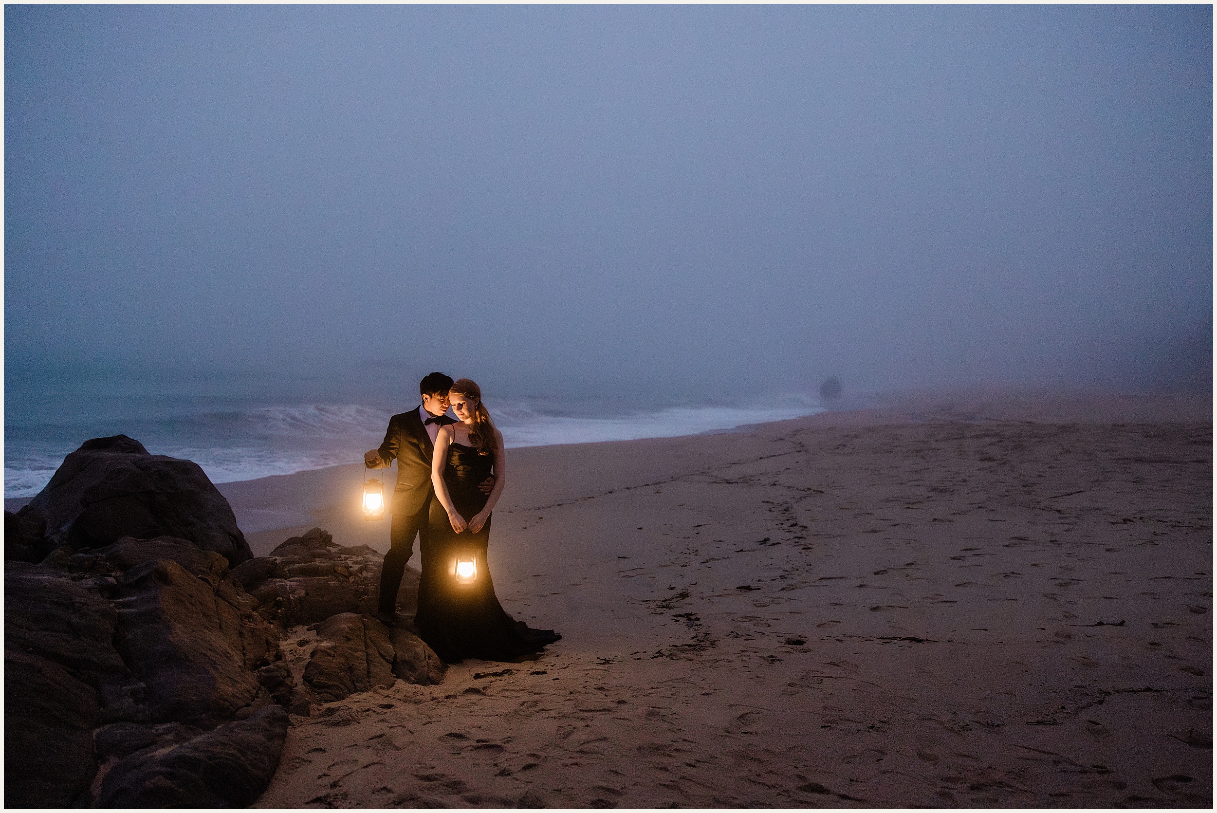 Big-Sur-Elopement_Shelby-and-King_0047 Moody and Elegant Big Sur Elopement in a Black Wedding Dress // Shelby & King