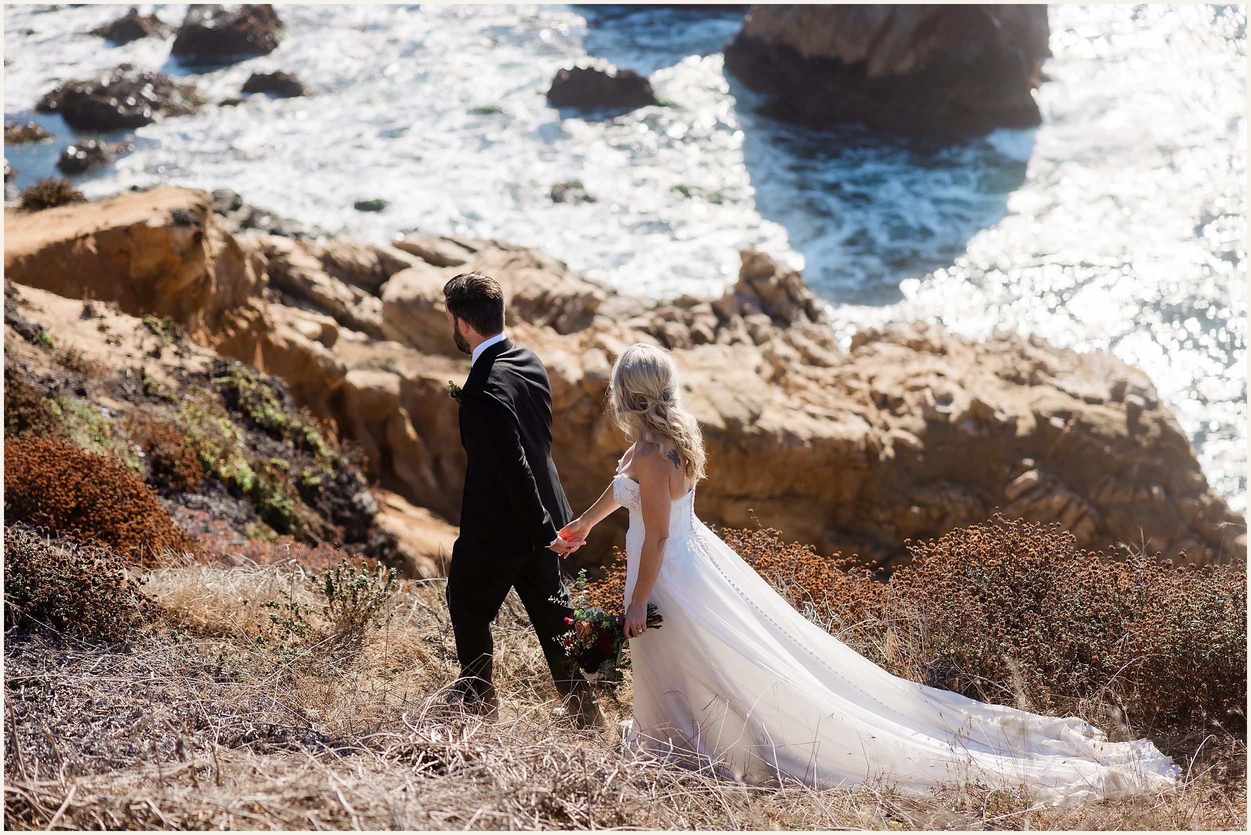 Big-Sur-Small-Elopement_Melissa-and-Thomas_0035 Cliffside View Ceremony Elopement in Big Sur // Melissa and Thomas