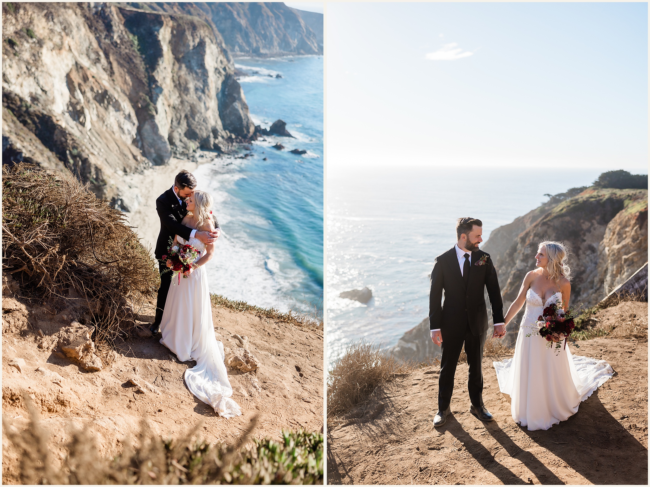 Big-Sur-Small-Elopement_Melissa-and-Thomas_0035 Cliffside View Ceremony Elopement in Big Sur // Melissa and Thomas