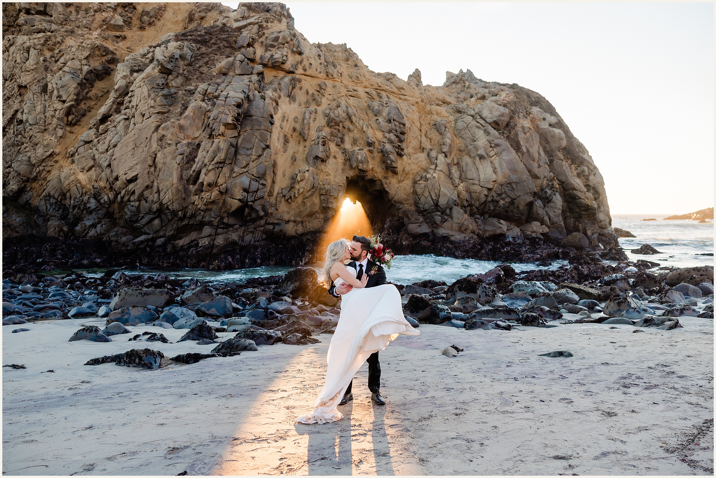 Big-Sur-Small-Elopement_Melissa-and-Thomas_0035 Cliffside View Ceremony Elopement in Big Sur // Melissa and Thomas