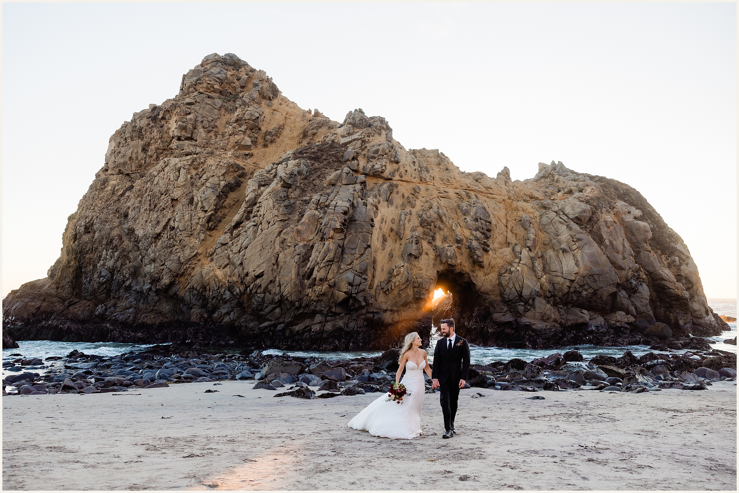 Big-Sur-Small-Elopement_Melissa-and-Thomas_0035 Cliffside View Ceremony Elopement in Big Sur // Melissa and Thomas