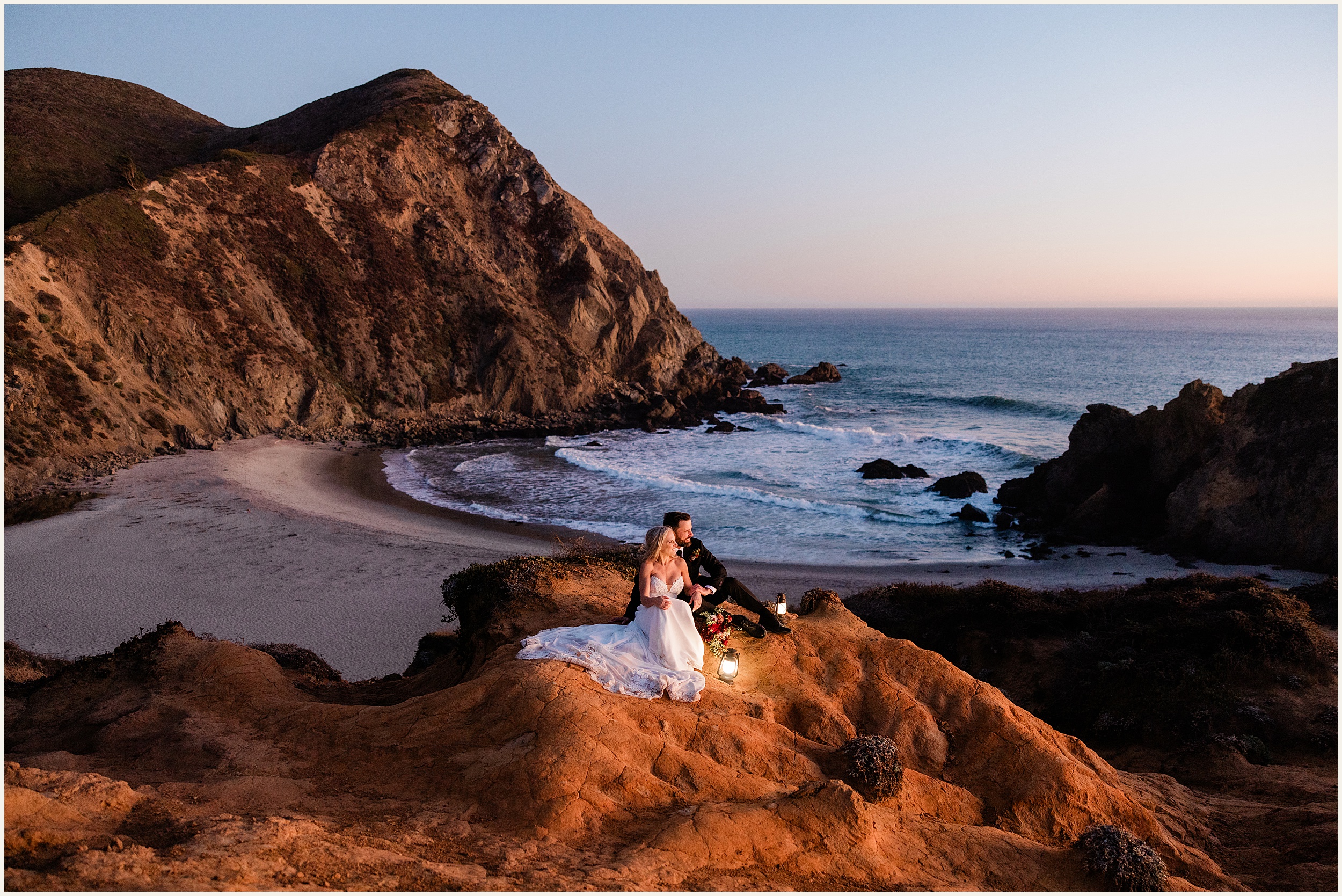 Big-Sur-Small-Elopement_Melissa-and-Thomas_0035 Cliffside View Ceremony Elopement in Big Sur // Melissa and Thomas