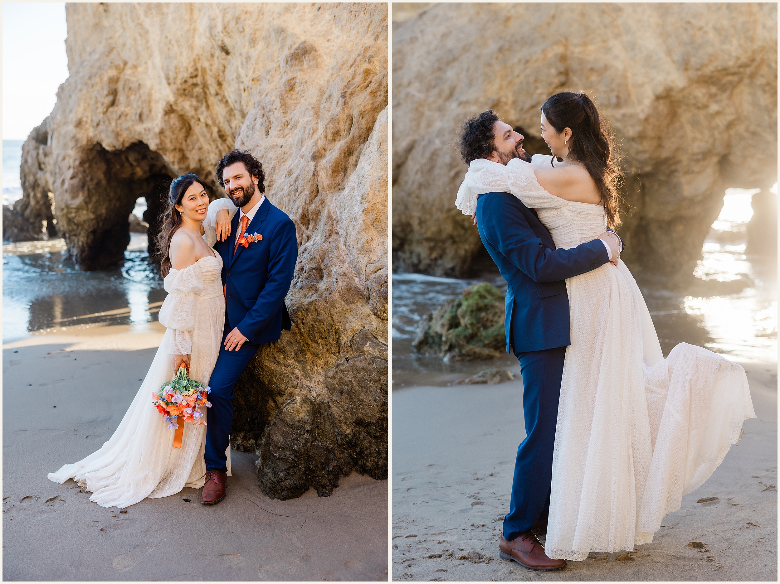 El-Matador-Beach-Wedding-Photos_Reera-and-Dan_0003 El Matador Beach Elopement with Sea Caves // ReeRa and Dan