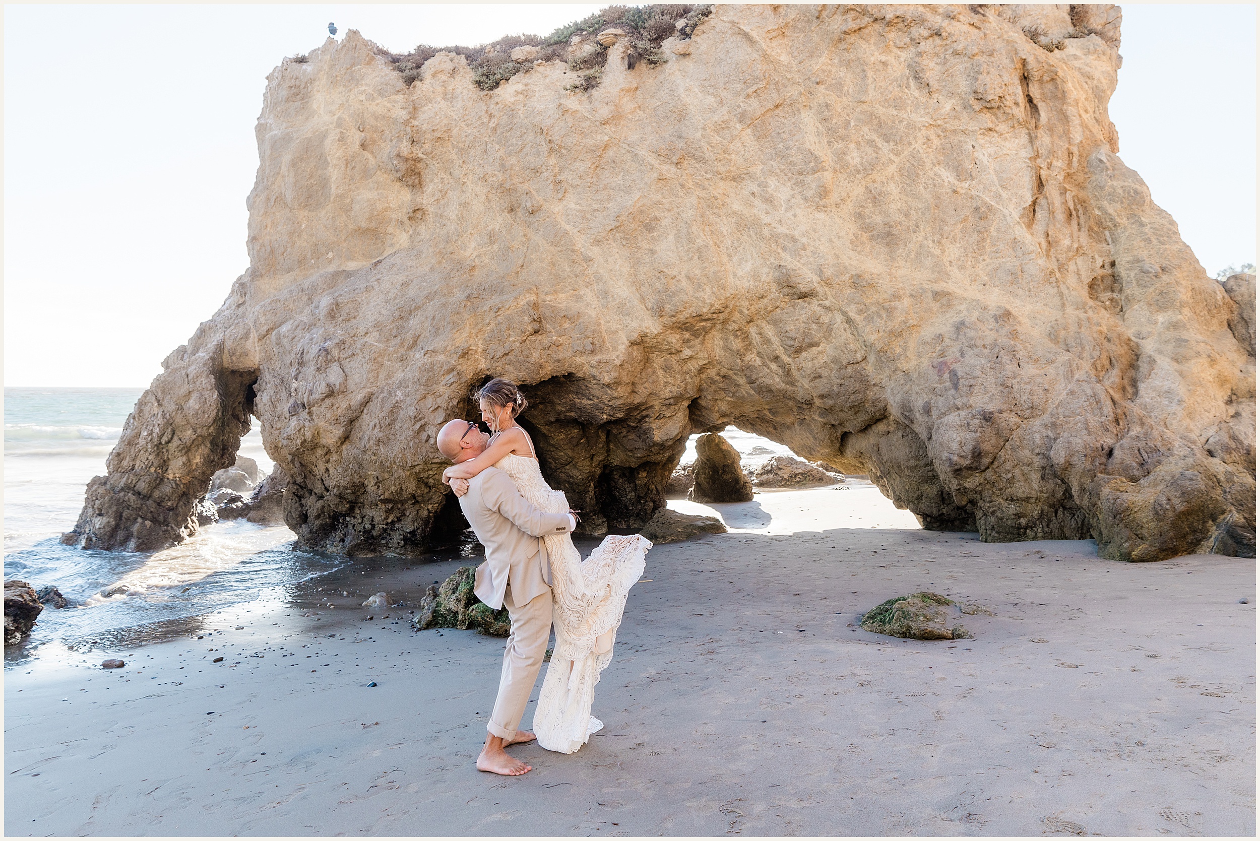 El-Matador-Beach_Kimberly-and-Max_0041 El Matador Beach Wedding Photos // Kimberly and Max