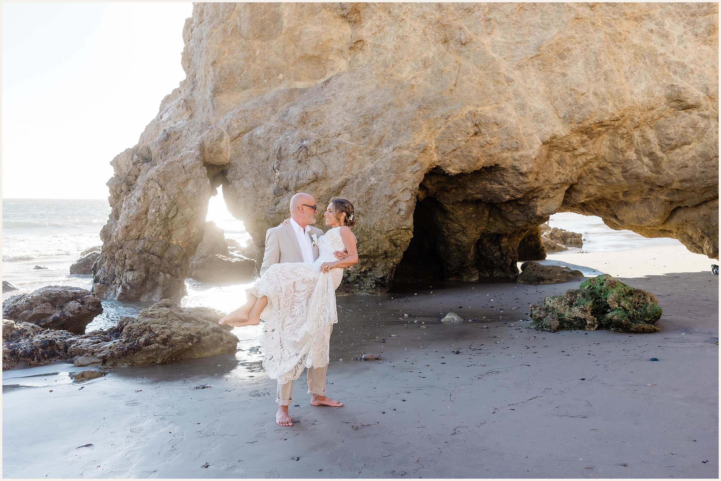 El-Matador-Beach_Kimberly-and-Max_0041 El Matador Beach Wedding Photos // Kimberly and Max