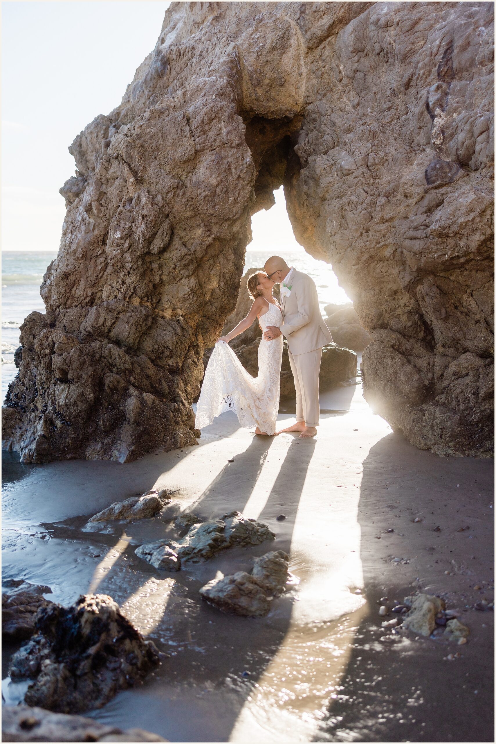 El-Matador-Beach_Kimberly-and-Max_0041 El Matador Beach Wedding Photos // Kimberly and Max