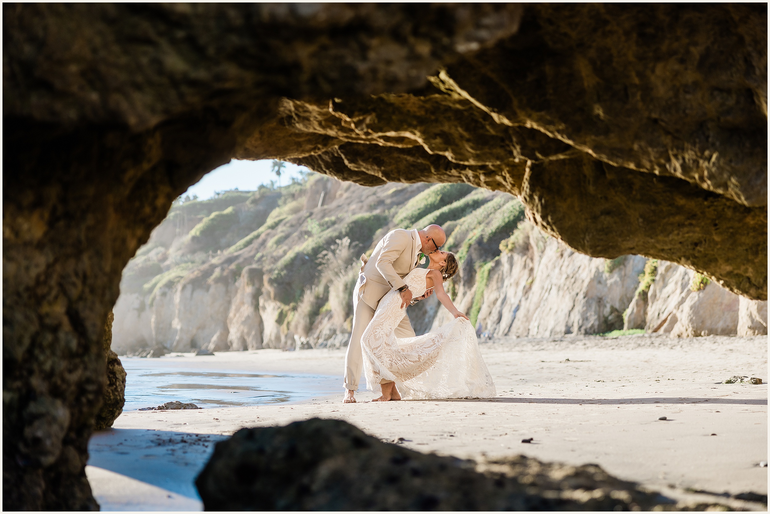 El-Matador-Beach_Kimberly-and-Max_0041 El Matador Beach Wedding Photos // Kimberly and Max