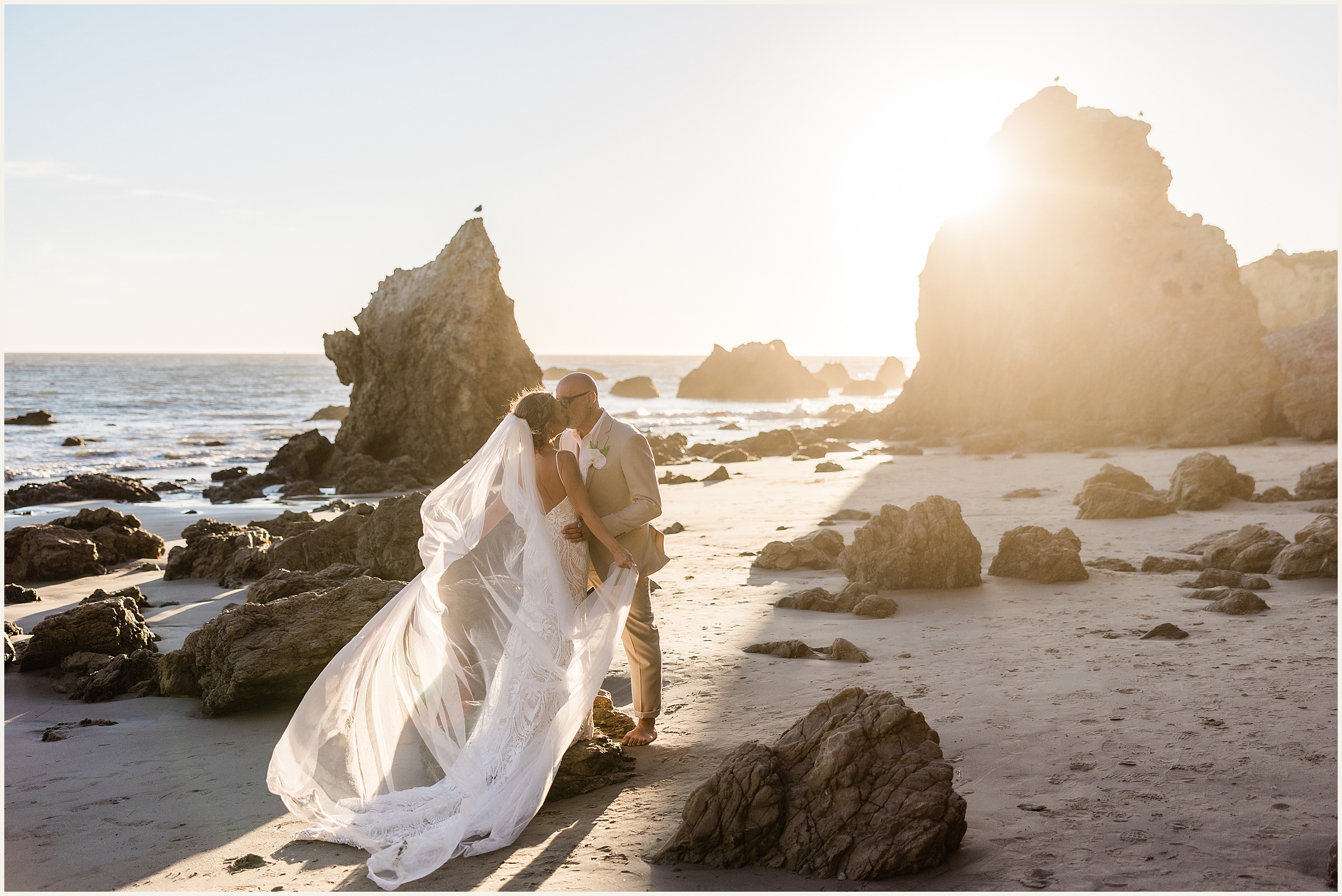 El-Matador-Beach_Kimberly-and-Max_0041 El Matador Beach Wedding Photos // Kimberly and Max