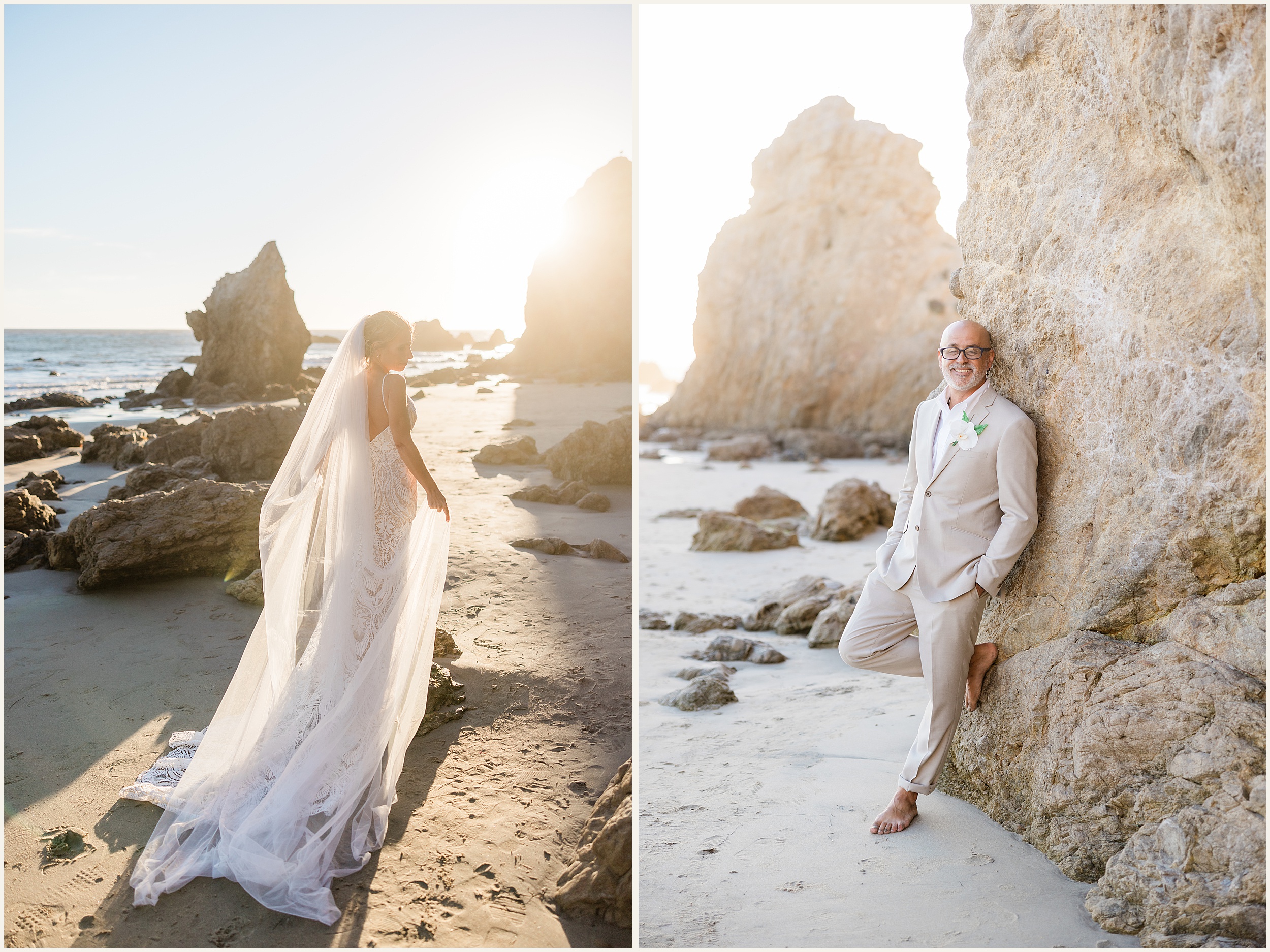 El-Matador-Beach_Kimberly-and-Max_0041 El Matador Beach Wedding Photos // Kimberly and Max