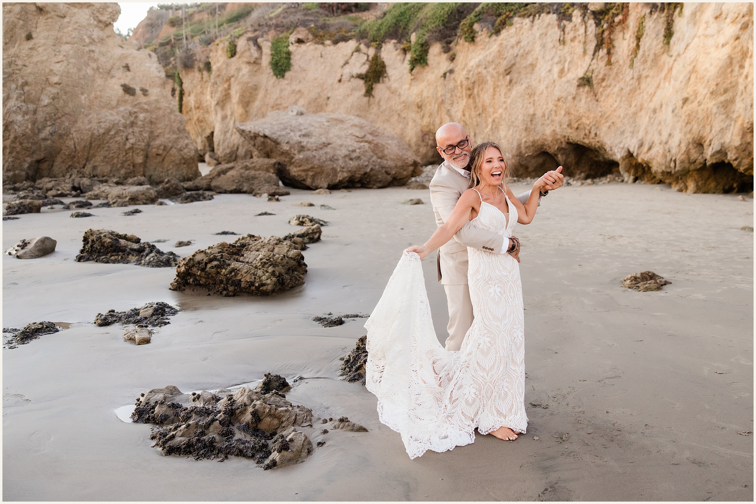 El-Matador-Beach_Kimberly-and-Max_0041 El Matador Beach Wedding Photos // Kimberly and Max