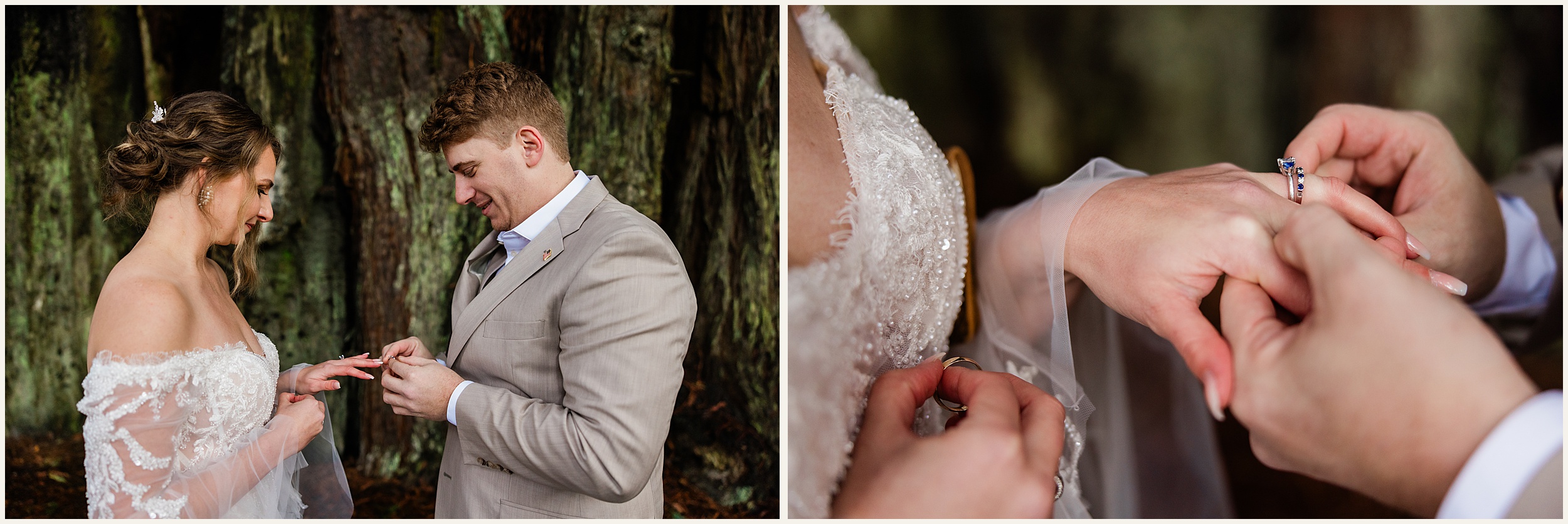 Redwood-Elopement_Caroline-Ashley-and-Will_0065 Dreamy Redwood Elopement Wedding In A Lush Forest // Caroline Ashley and Will