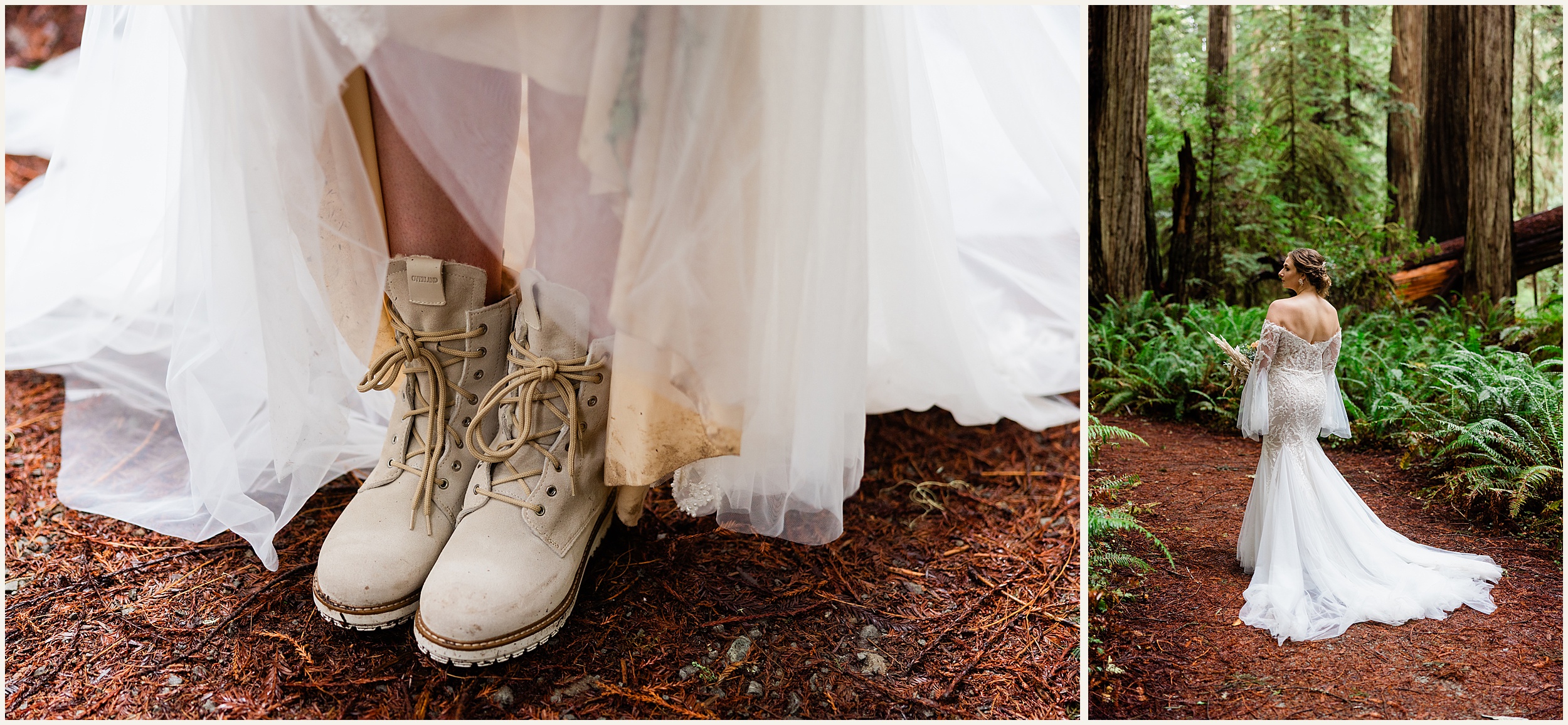 Redwood-Elopement_Caroline-Ashley-and-Will_0065 Dreamy Redwood Elopement Wedding In A Lush Forest // Caroline Ashley and Will