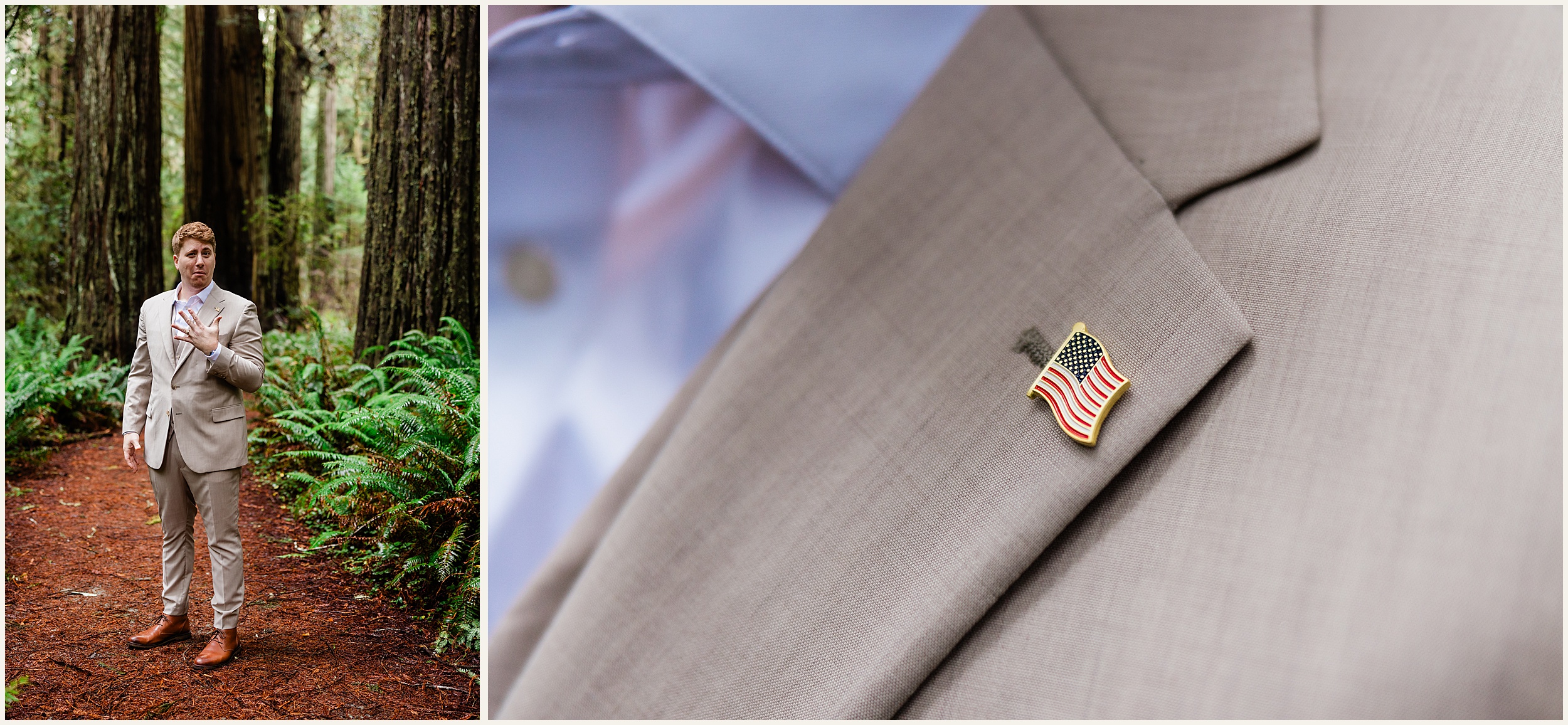 Redwood-Elopement_Caroline-Ashley-and-Will_0065 Dreamy Redwood Elopement Wedding In A Lush Forest // Caroline Ashley and Will