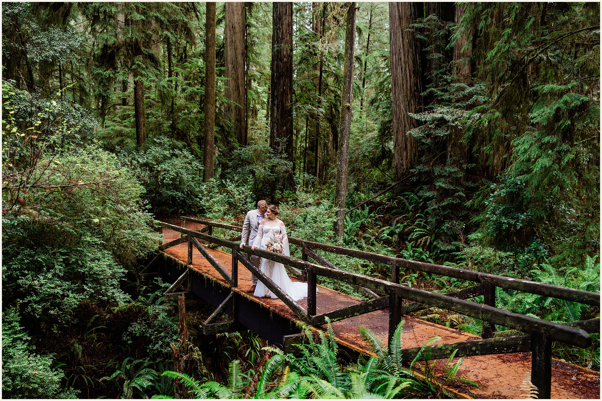 Redwood-Elopement_Caroline-Ashley-and-Will_0065 Dreamy Redwood Elopement Wedding In A Lush Forest // Caroline Ashley and Will