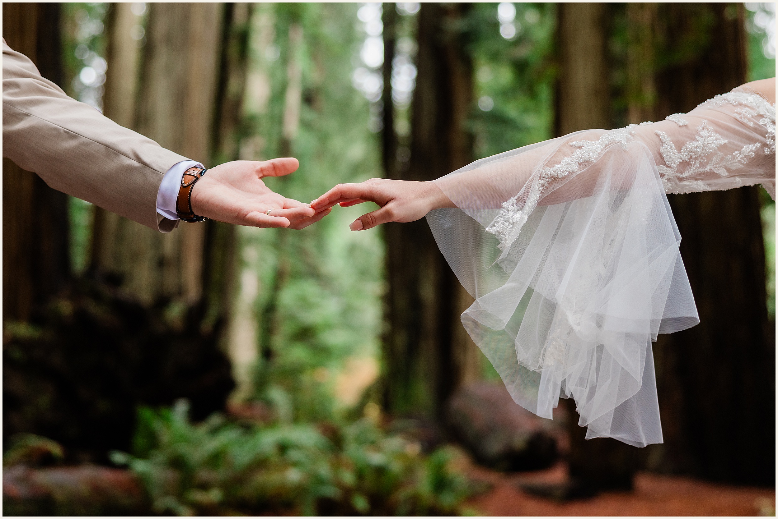 Redwood-Elopement_Caroline-Ashley-and-Will_0065 Dreamy Redwood Elopement Wedding In A Lush Forest // Caroline Ashley and Will