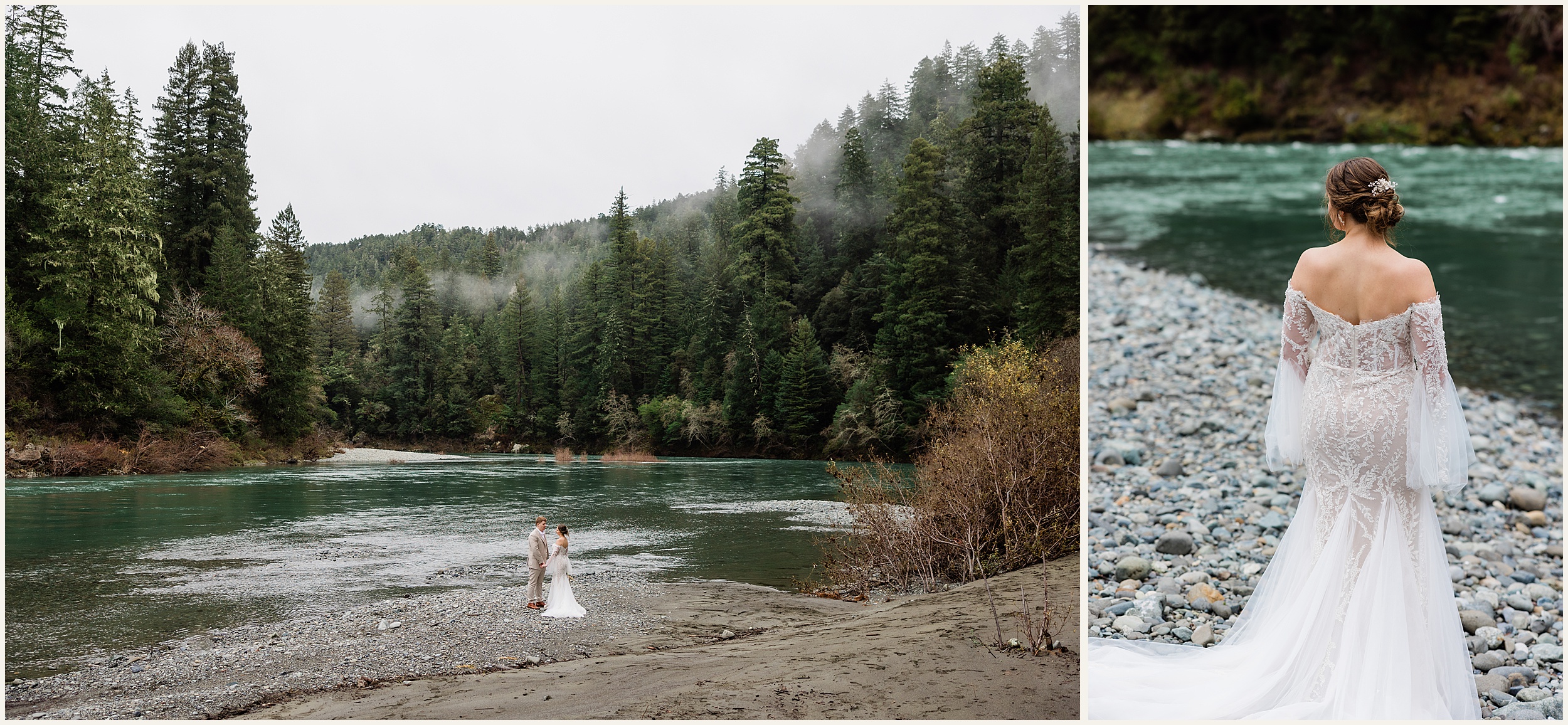 Redwood-Elopement_Caroline-Ashley-and-Will_0065 Dreamy Redwood Elopement Wedding In A Lush Forest // Caroline Ashley and Will