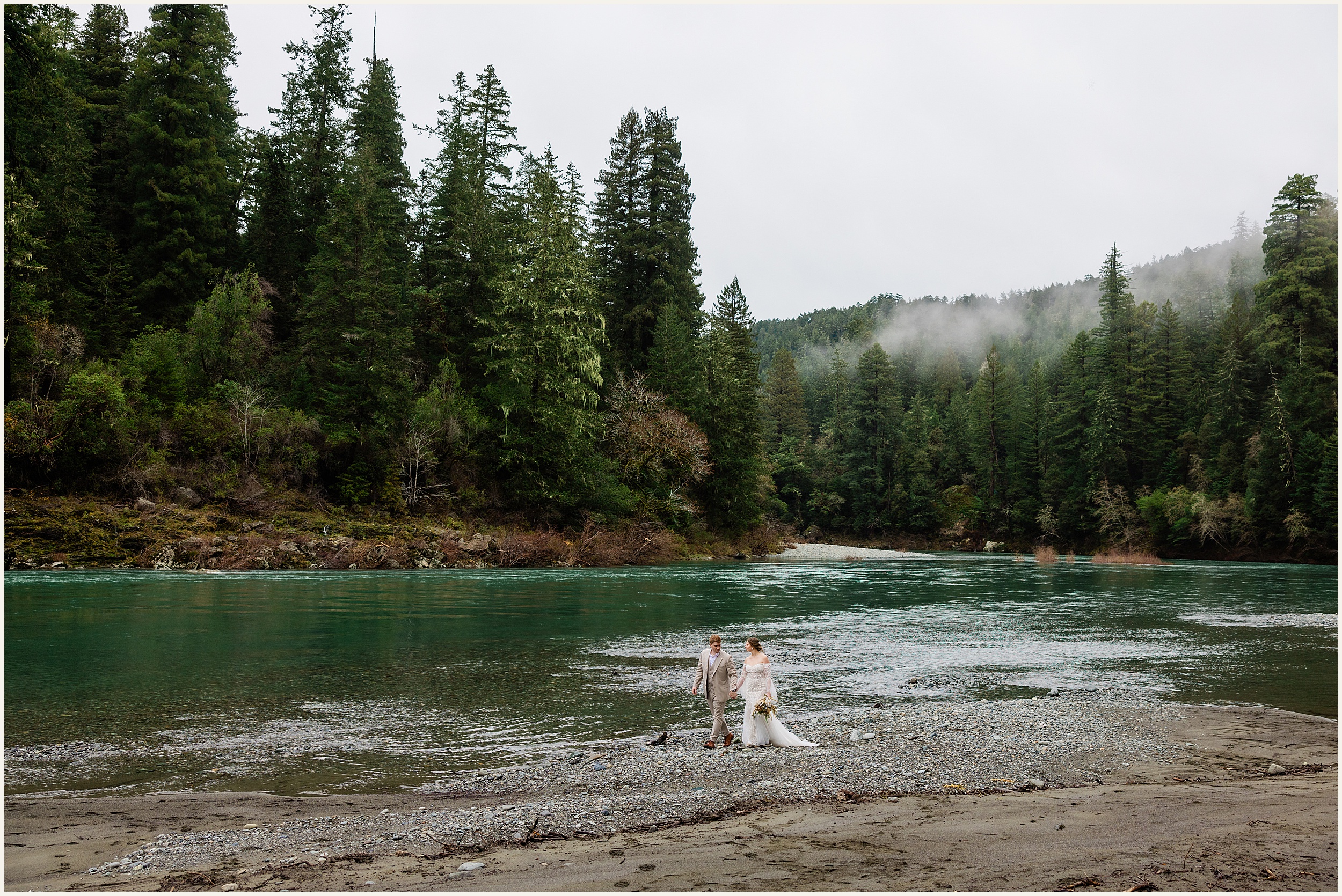 Redwood-Elopement_Caroline-Ashley-and-Will_0065 Dreamy Redwood Elopement Wedding In A Lush Forest // Caroline Ashley and Will