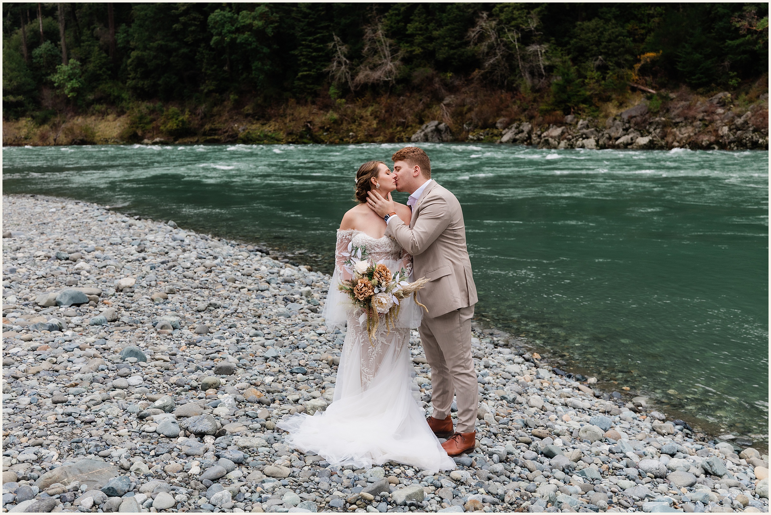 Redwood-Elopement_Caroline-Ashley-and-Will_0065 Dreamy Redwood Elopement Wedding In A Lush Forest // Caroline Ashley and Will