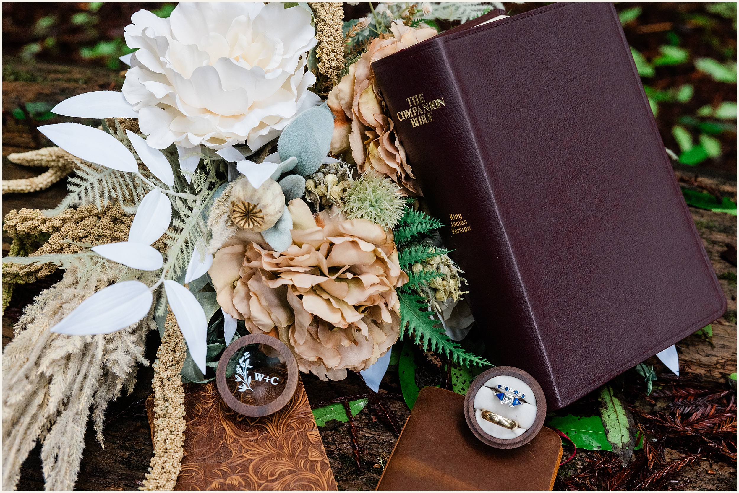 Redwood-Elopement_Caroline-Ashley-and-Will_0065 Dreamy Redwood Elopement Wedding In A Lush Forest // Caroline Ashley and Will