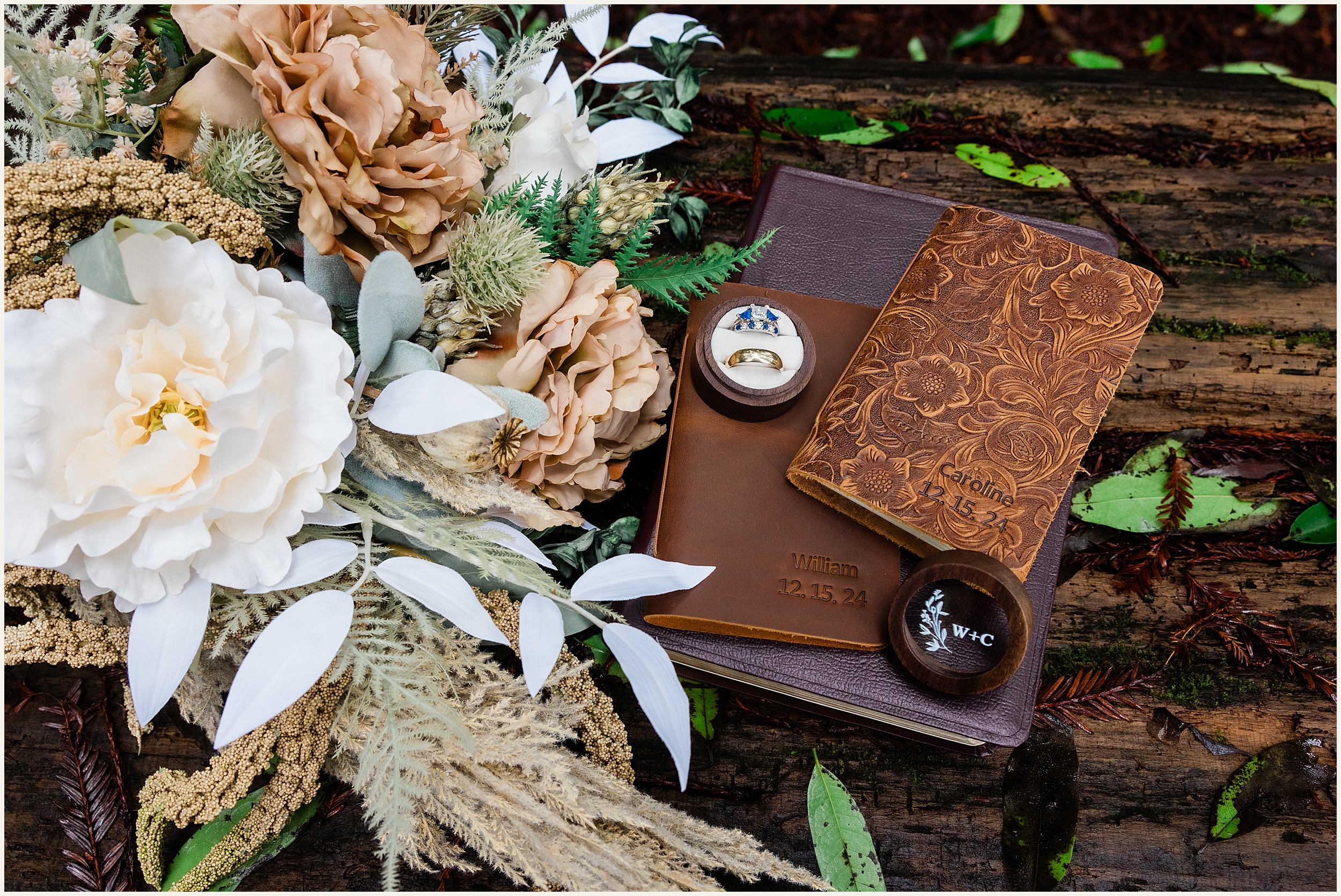 Redwood-Elopement_Caroline-Ashley-and-Will_0065 Dreamy Redwood Elopement Wedding In A Lush Forest // Caroline Ashley and Will