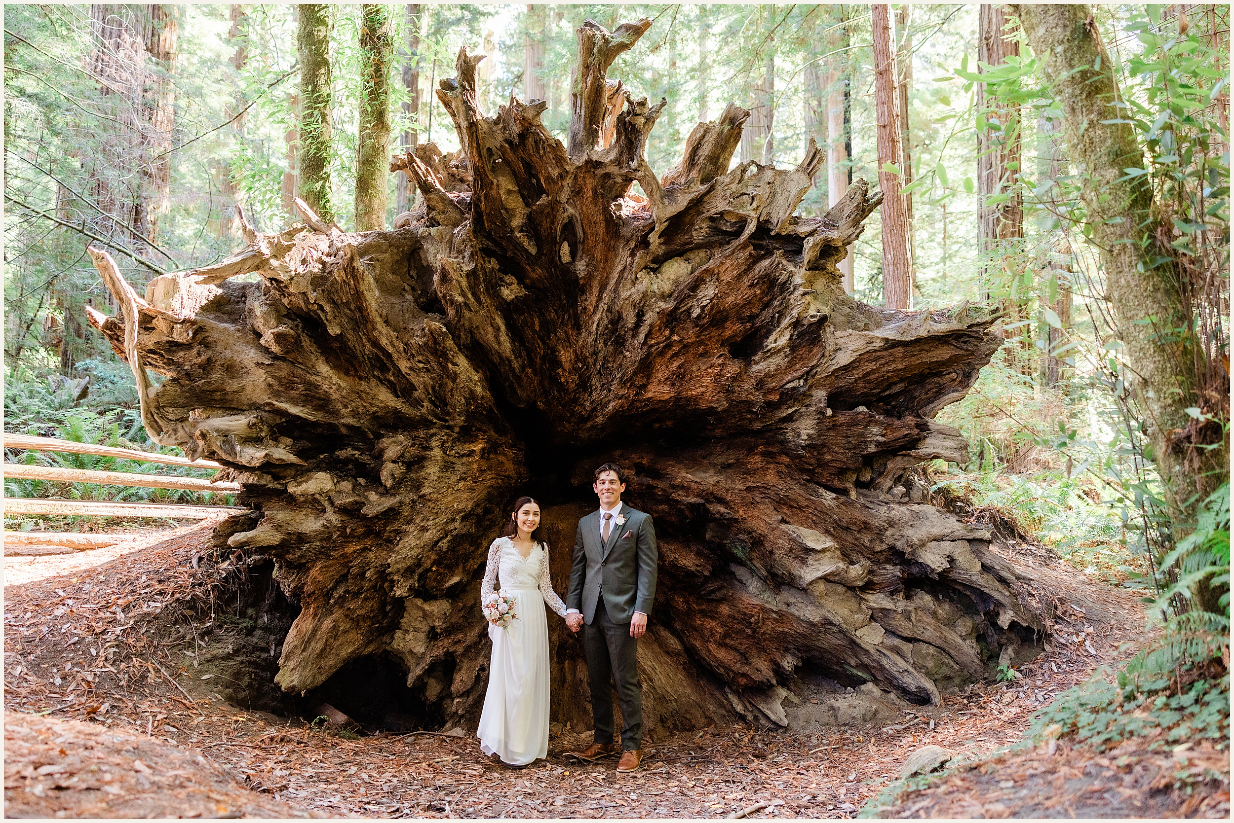 Redwood-National-Park-Elopement_Fracesca-and-Elijah_0023 Small California Redwood Elopement Wedding With Family // Francesca & Elijah